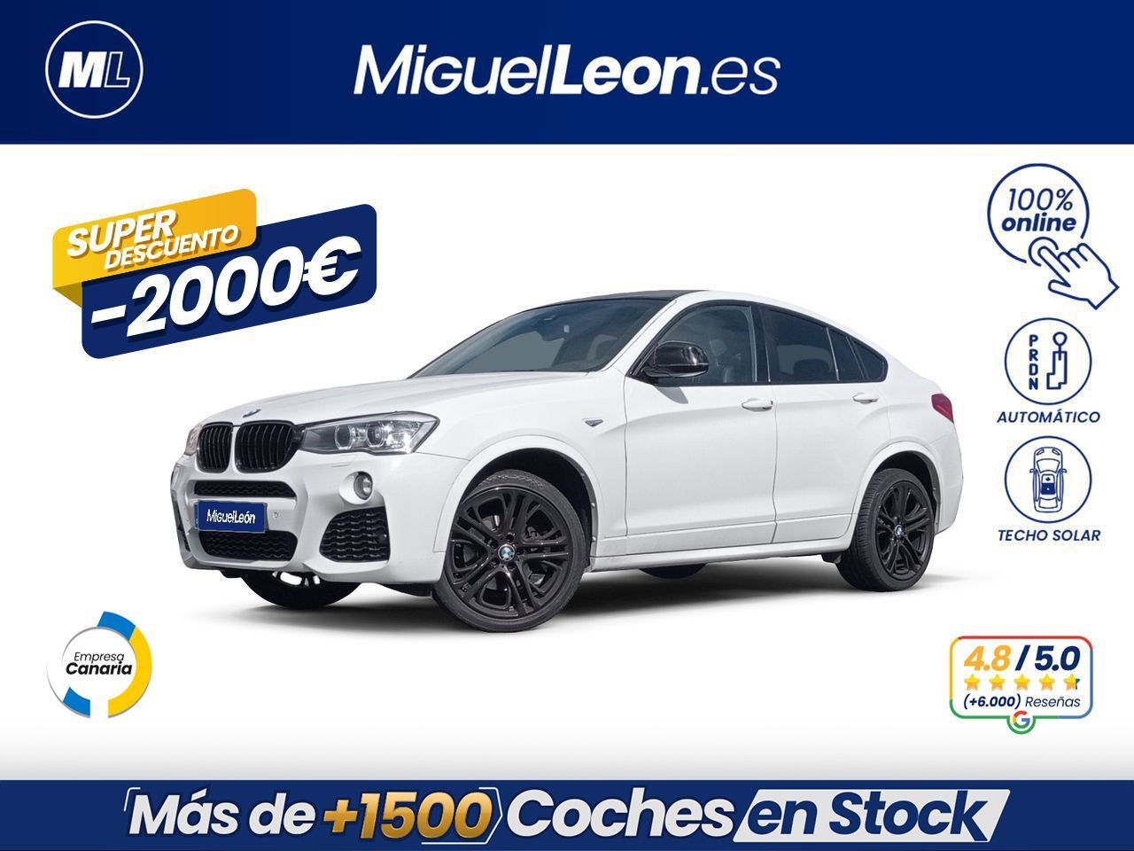 BMW X4 (xDrive20d) en Palmas, Las