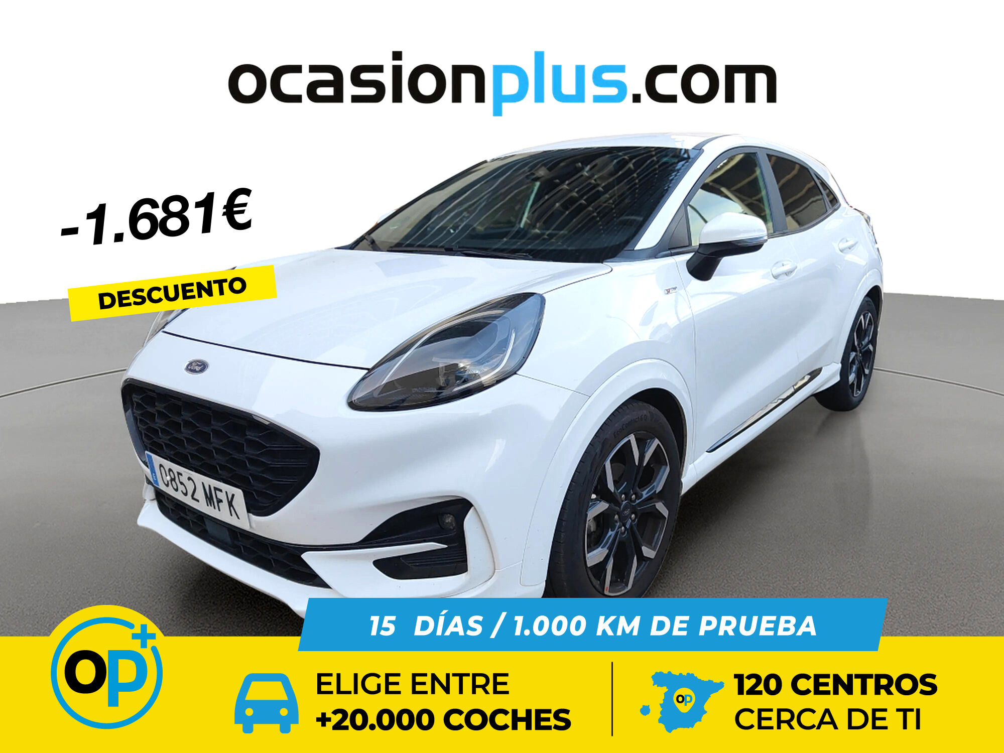 FORD Puma (1.0 EcoBoost MHEV ST-Line X 92 kW (125 CV)) en Madrid