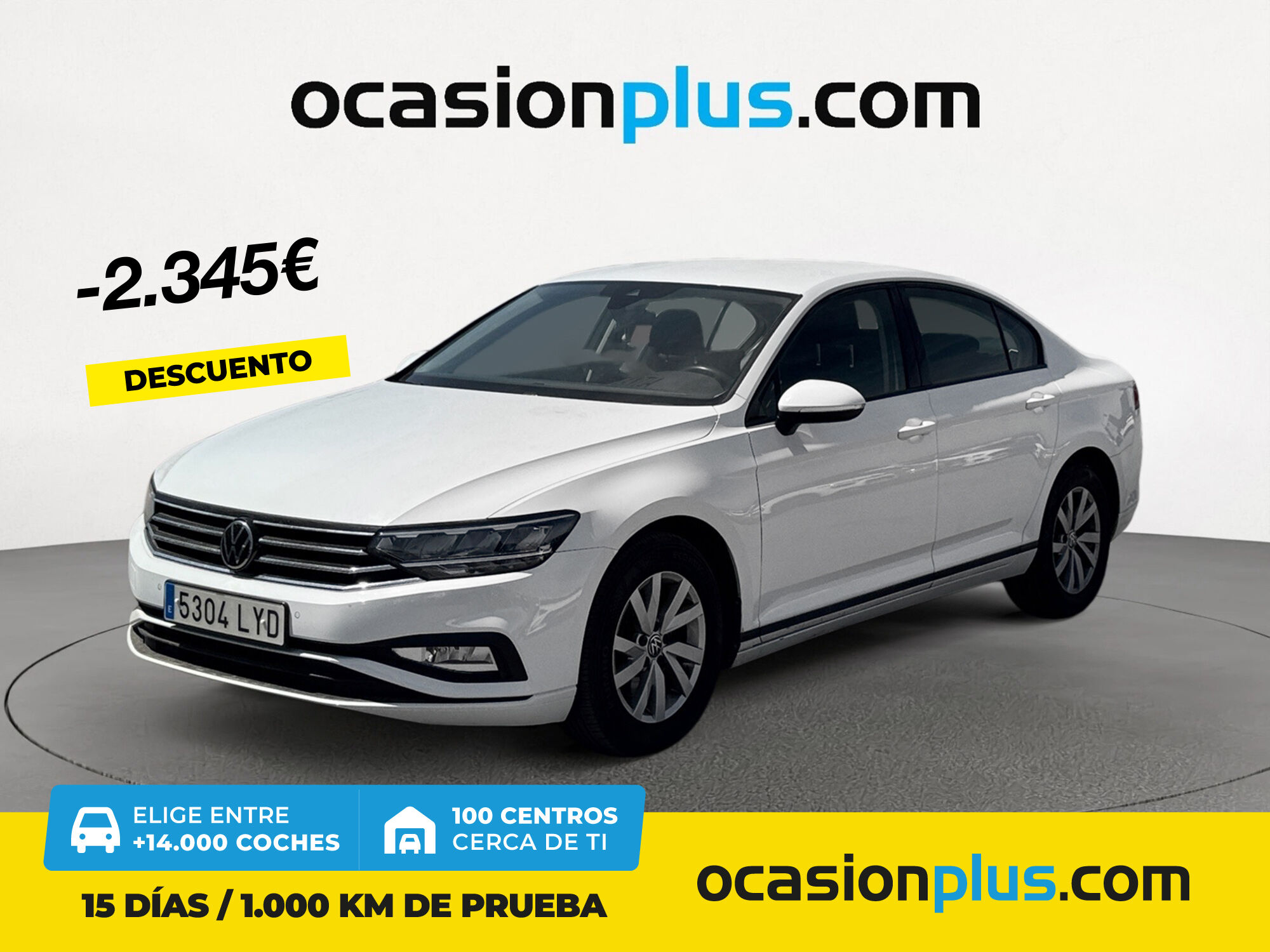 VOLKSWAGEN Passat (Business 2.0 TDI 90 kW (122 CV) DSG) en Madrid