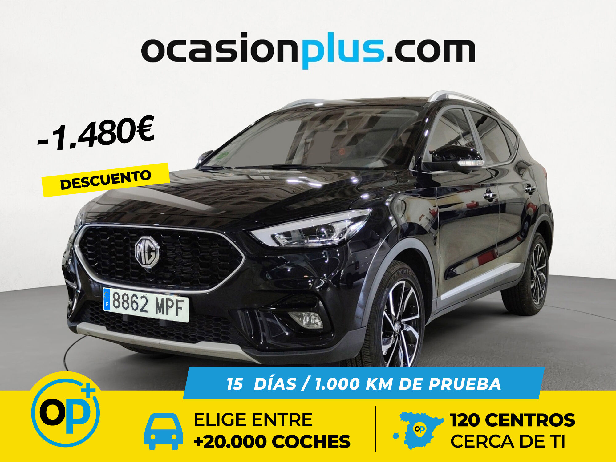 MG ZS (1.5 Luxury 78 kW (106 CV)) en Madrid