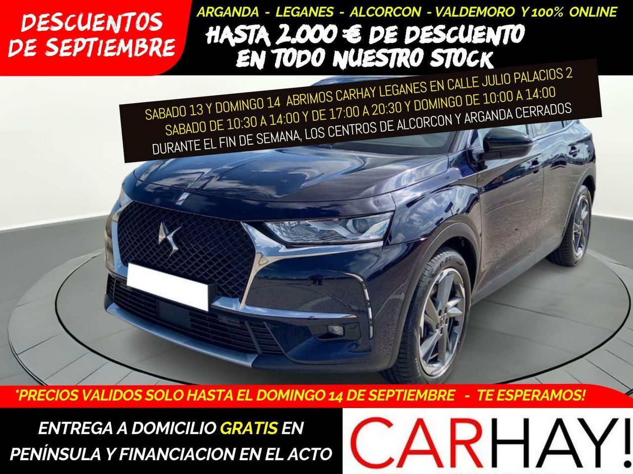 DS DS4 (CROSSBACK 1.6 E-TENSE PHEV BASTILLE+ AUT) en Madrid