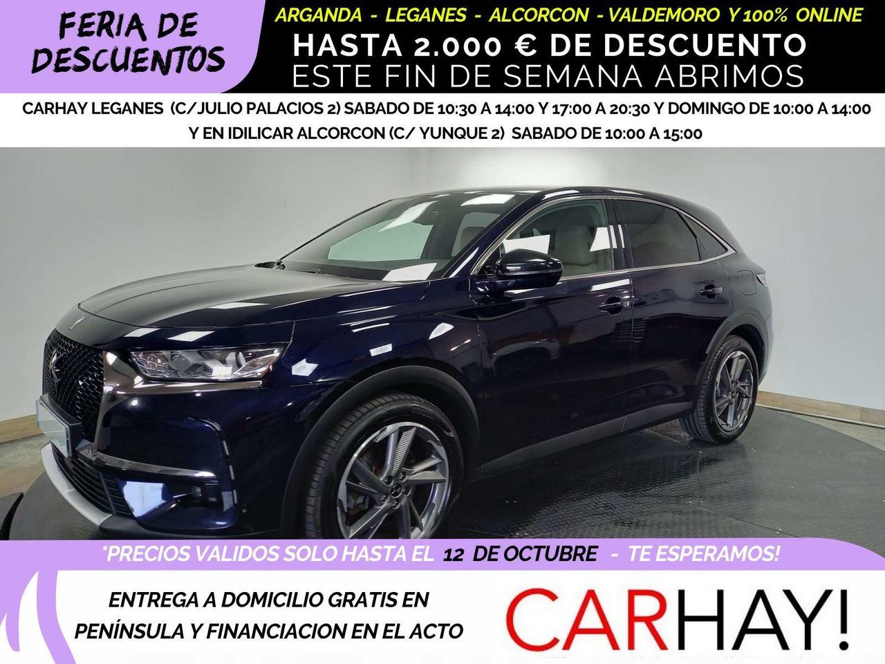 DS DS4 (CROSSBACK 1.6 E-TENSE PHEV BASTILLE+ AUT) en Madrid