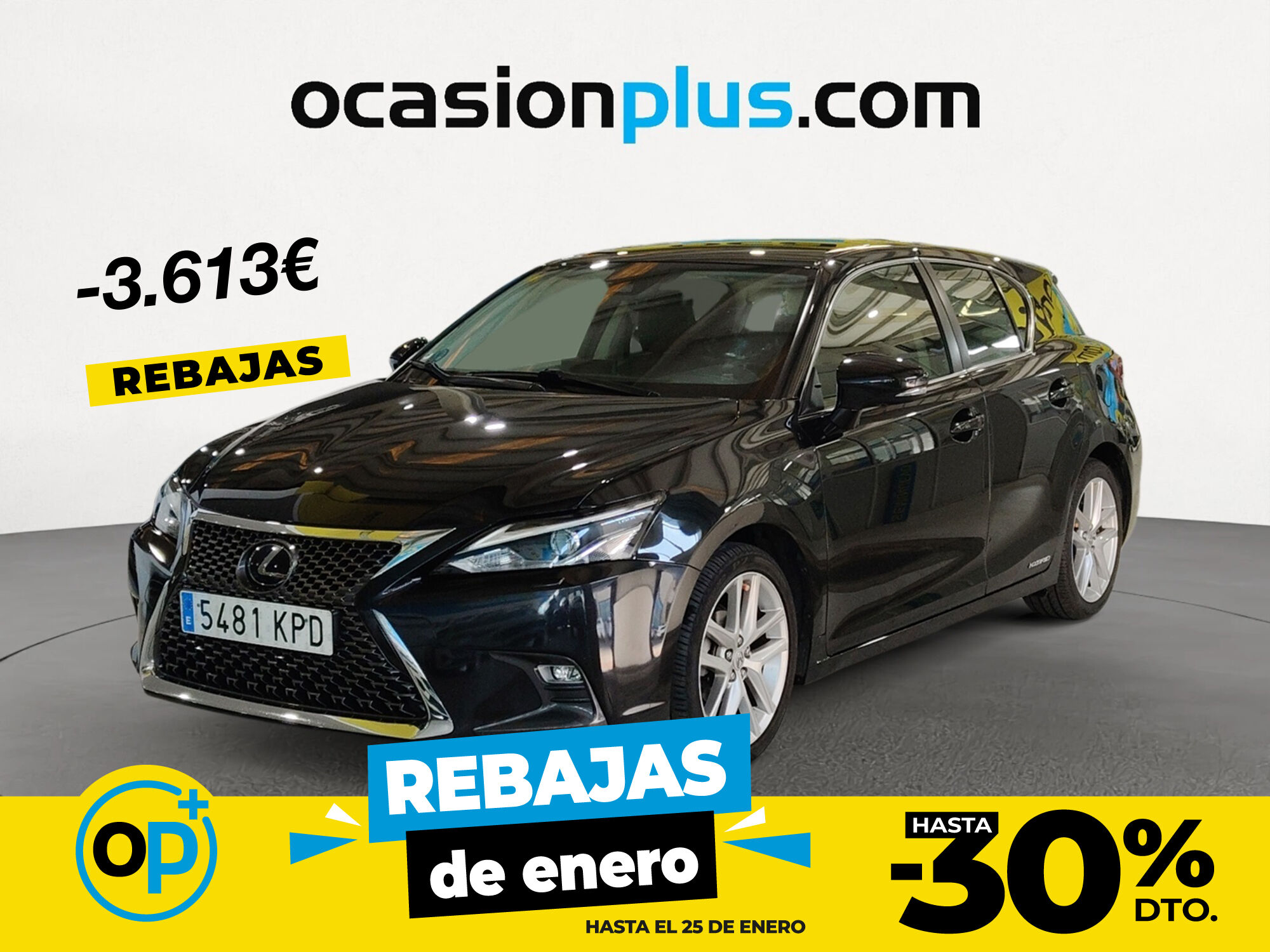 LEXUS CT (200h Executive 100 kW (136 CV)) en Madrid