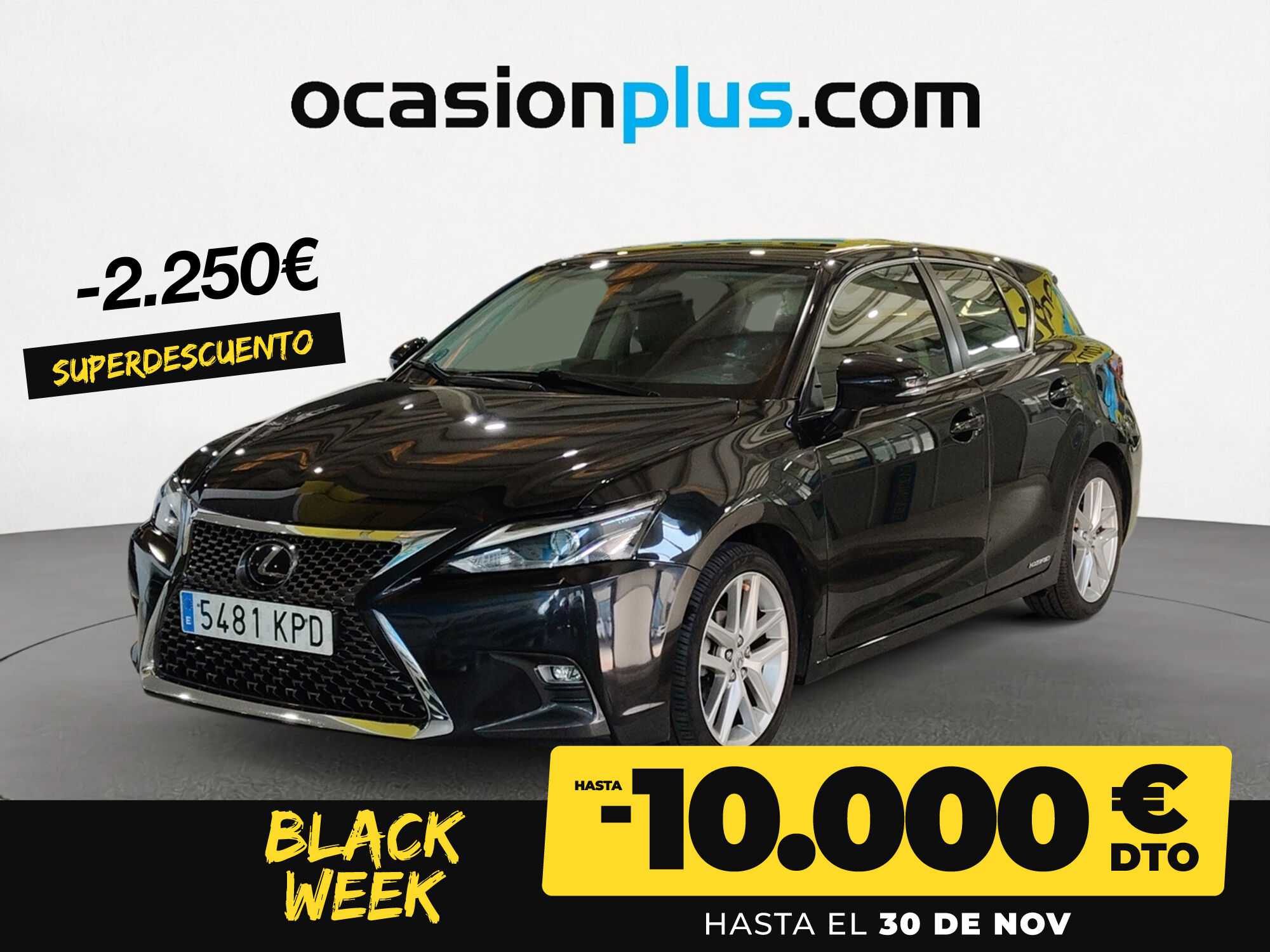 LEXUS CT (200h Executive 100 kW (136 CV)) en Madrid