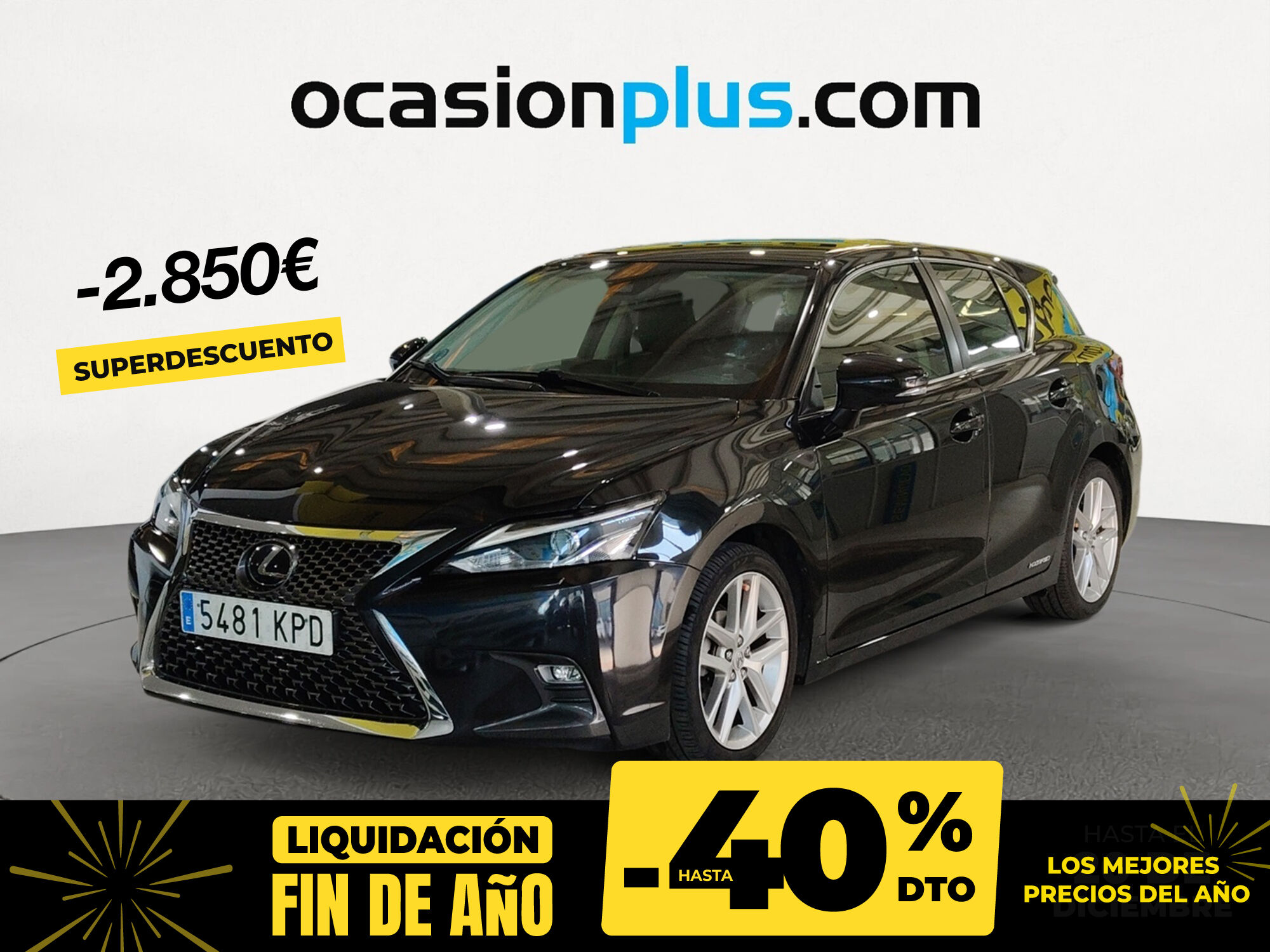 LEXUS CT (200h Executive 100 kW (136 CV)) en Madrid
