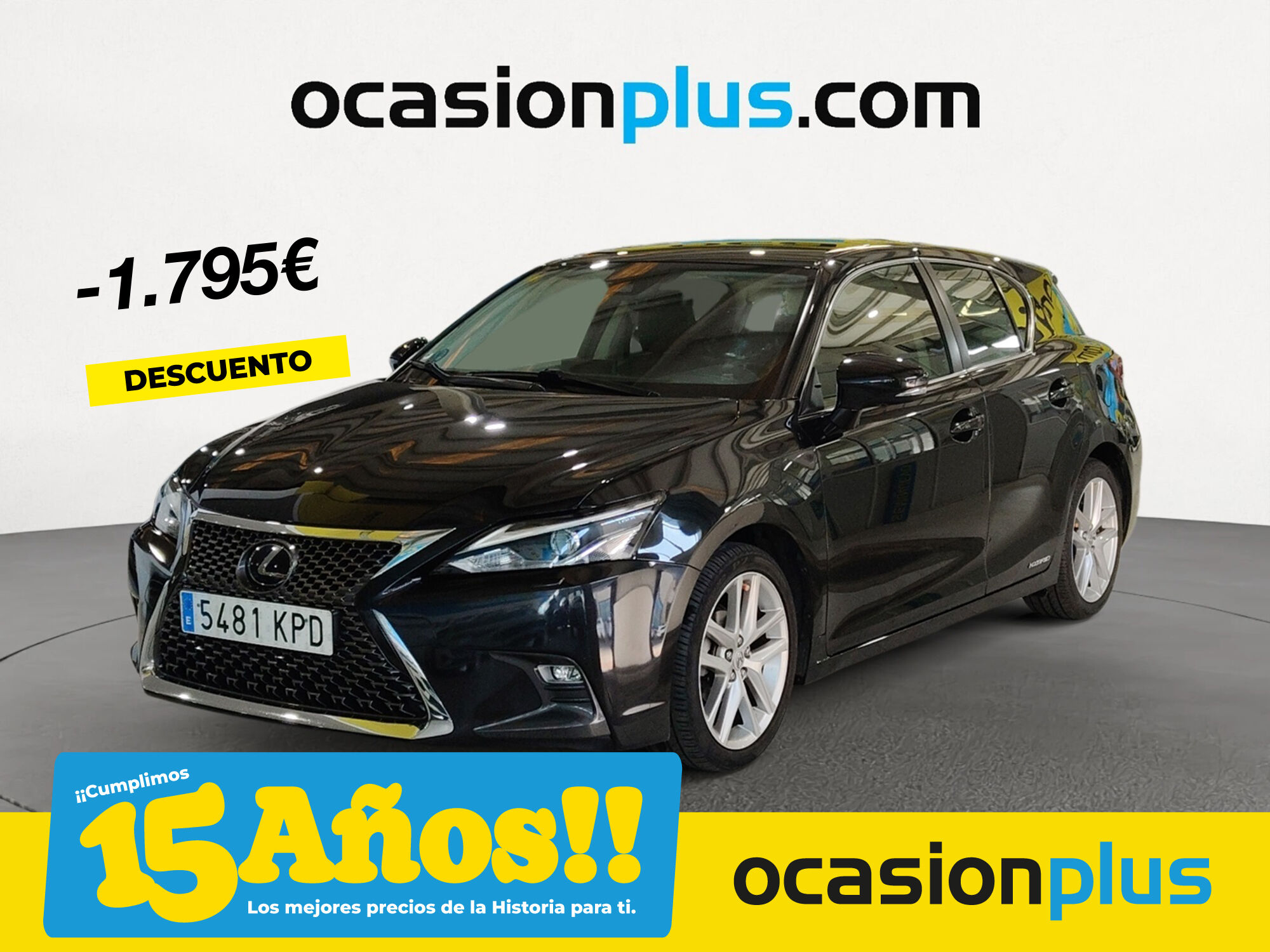LEXUS CT (200h Executive 100 kW (136 CV)) en Madrid