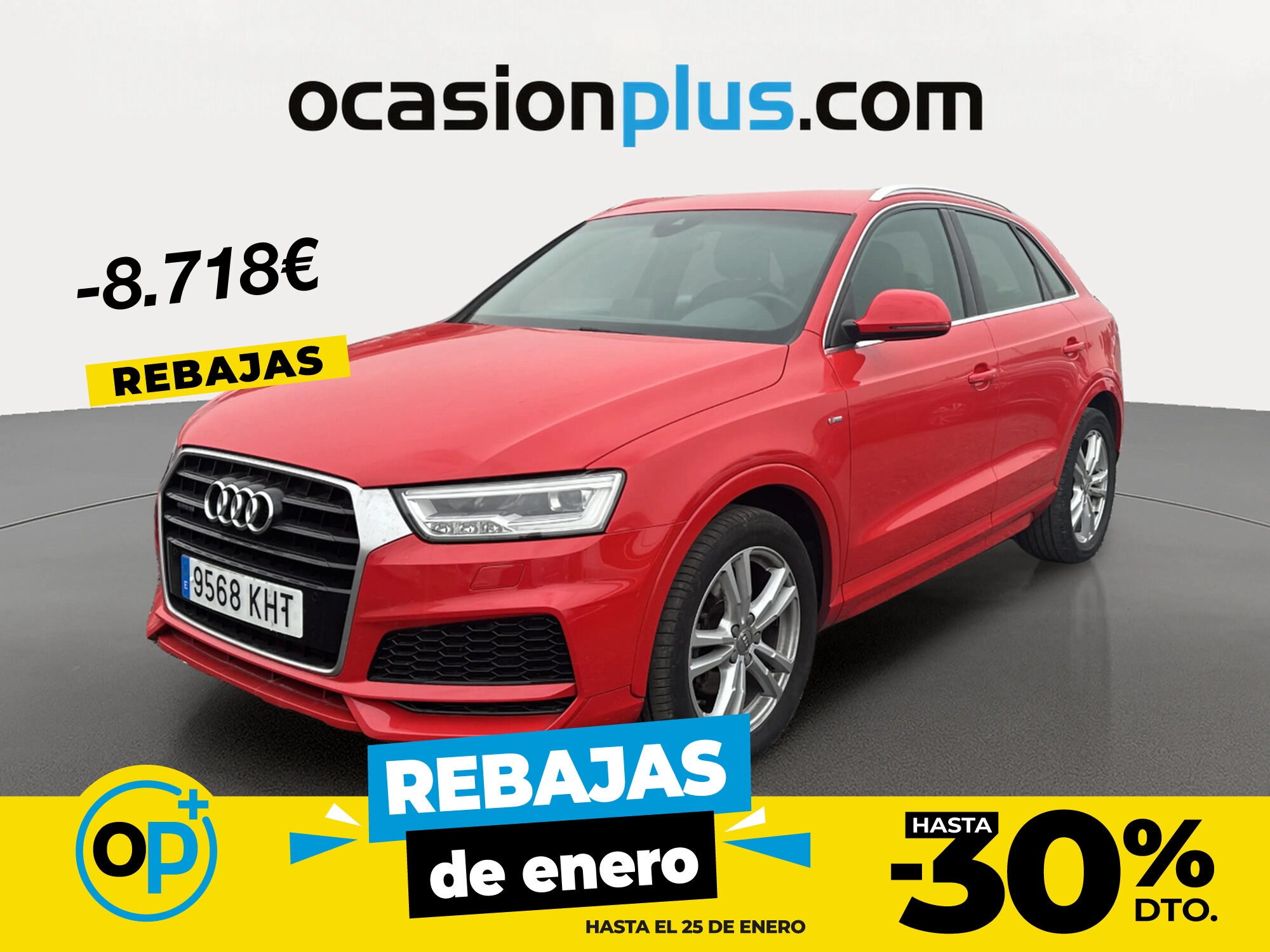 AUDI Q3 (sport edition 2.0 TFSI quattro 162 kW (220 CV) S tronic) en Madrid