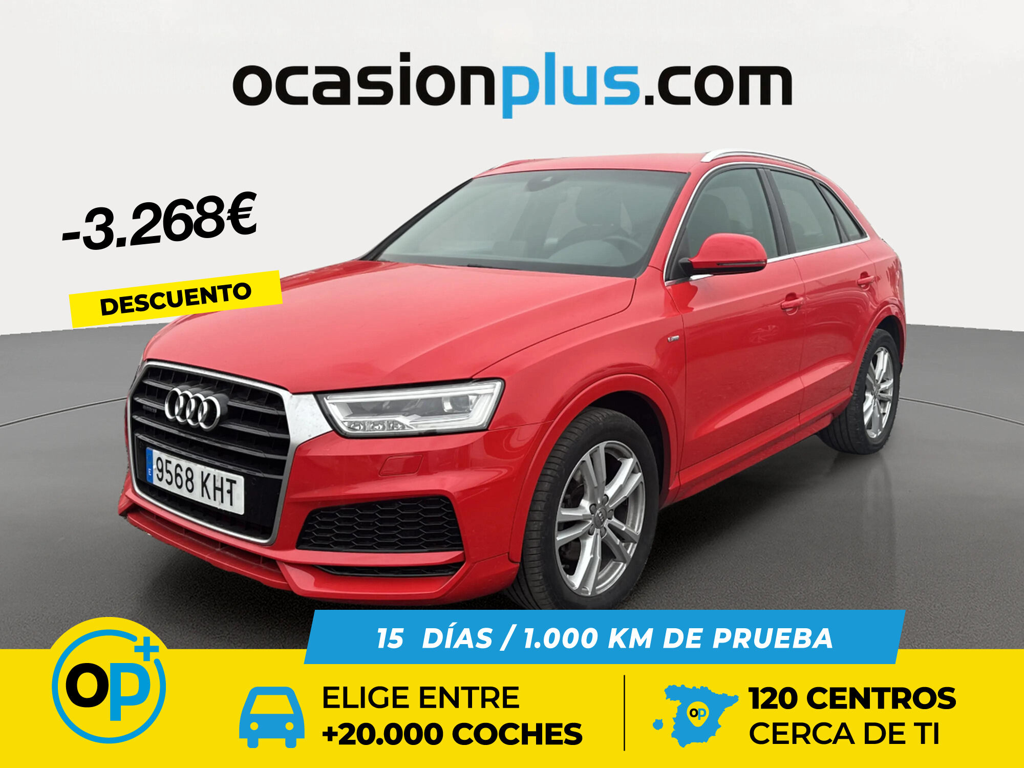 AUDI Q3 (sport edition 2.0 TFSI quattro 162 kW (220 CV) S tronic) en Madrid