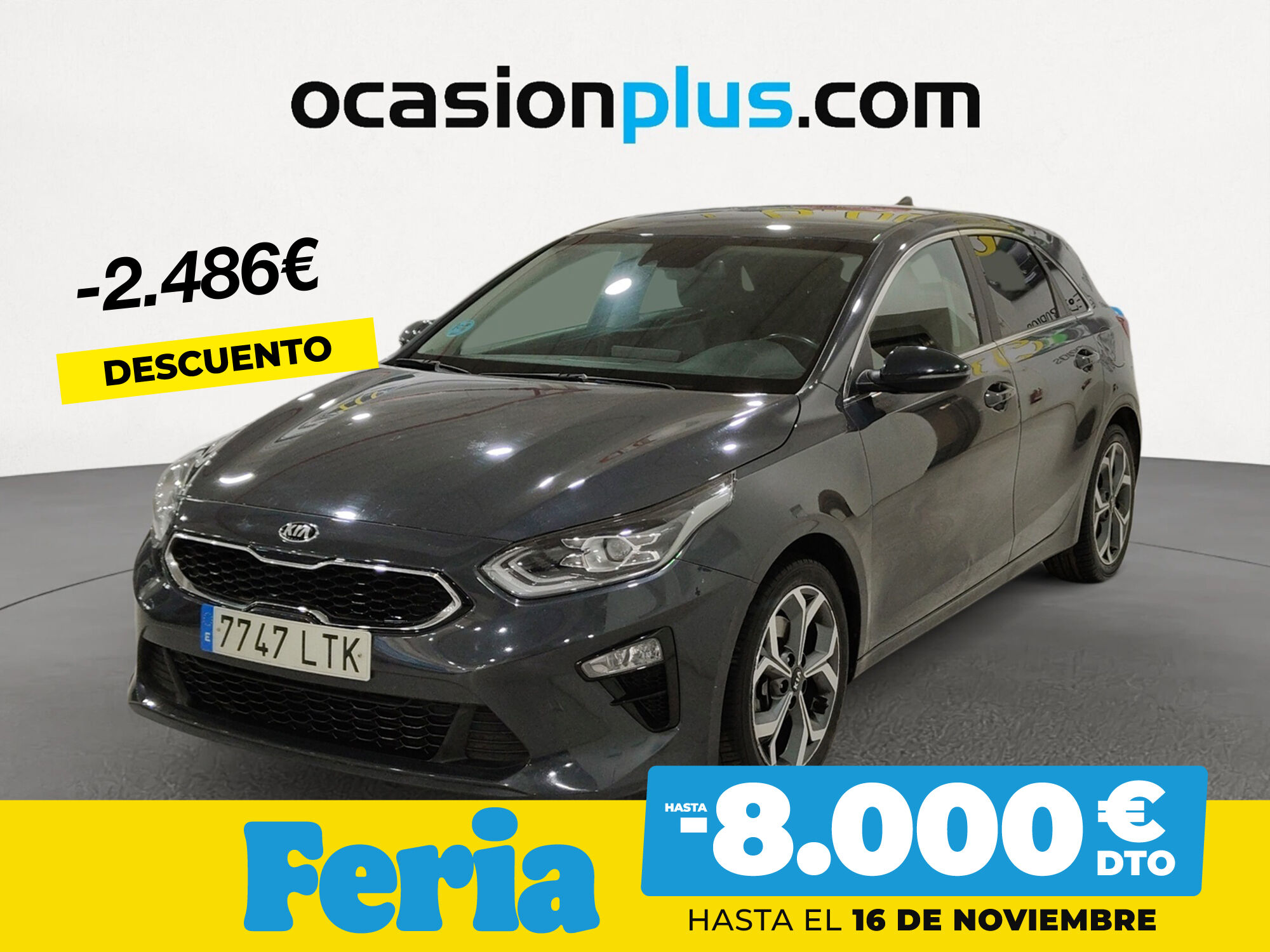 KIA Ceed (1.0 T-GDi Tech 74 kW (100 CV)) en Madrid