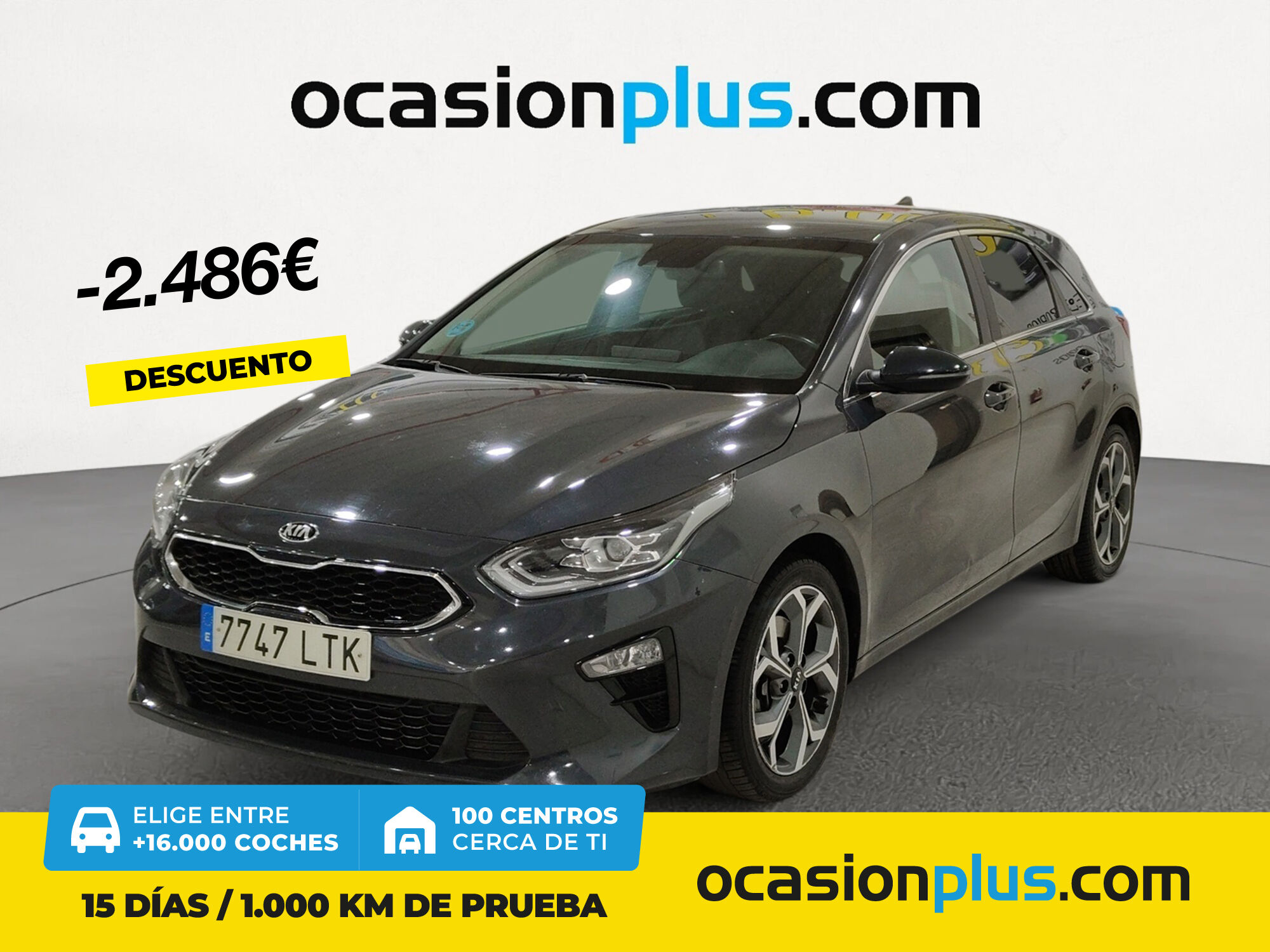 KIA Ceed (1.0 T-GDi Tech 74 kW (100 CV)) en Madrid