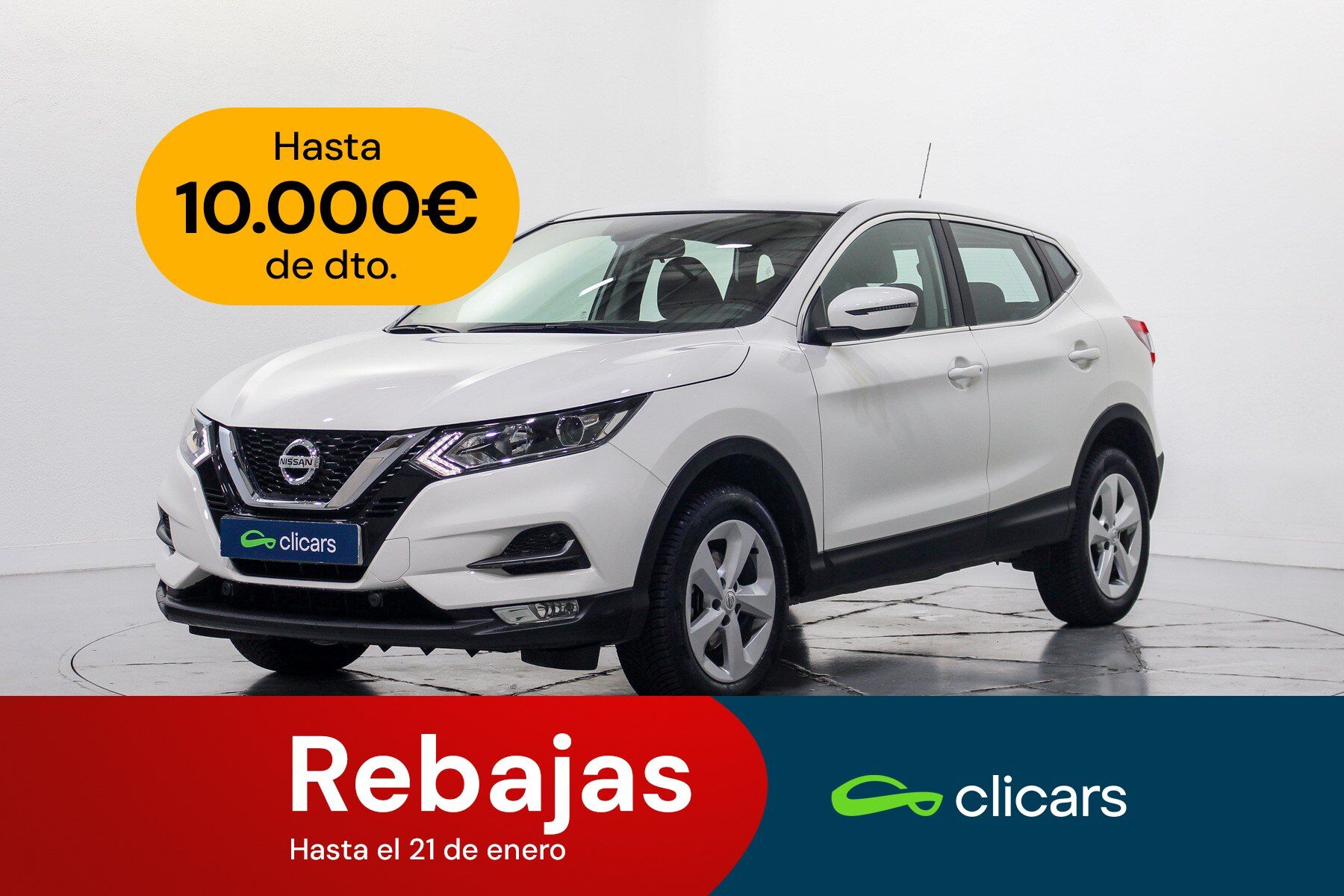 NISSAN Qashqai (Qashqai 1.5dCi Acenta 4x2 85kW) en Madrid
