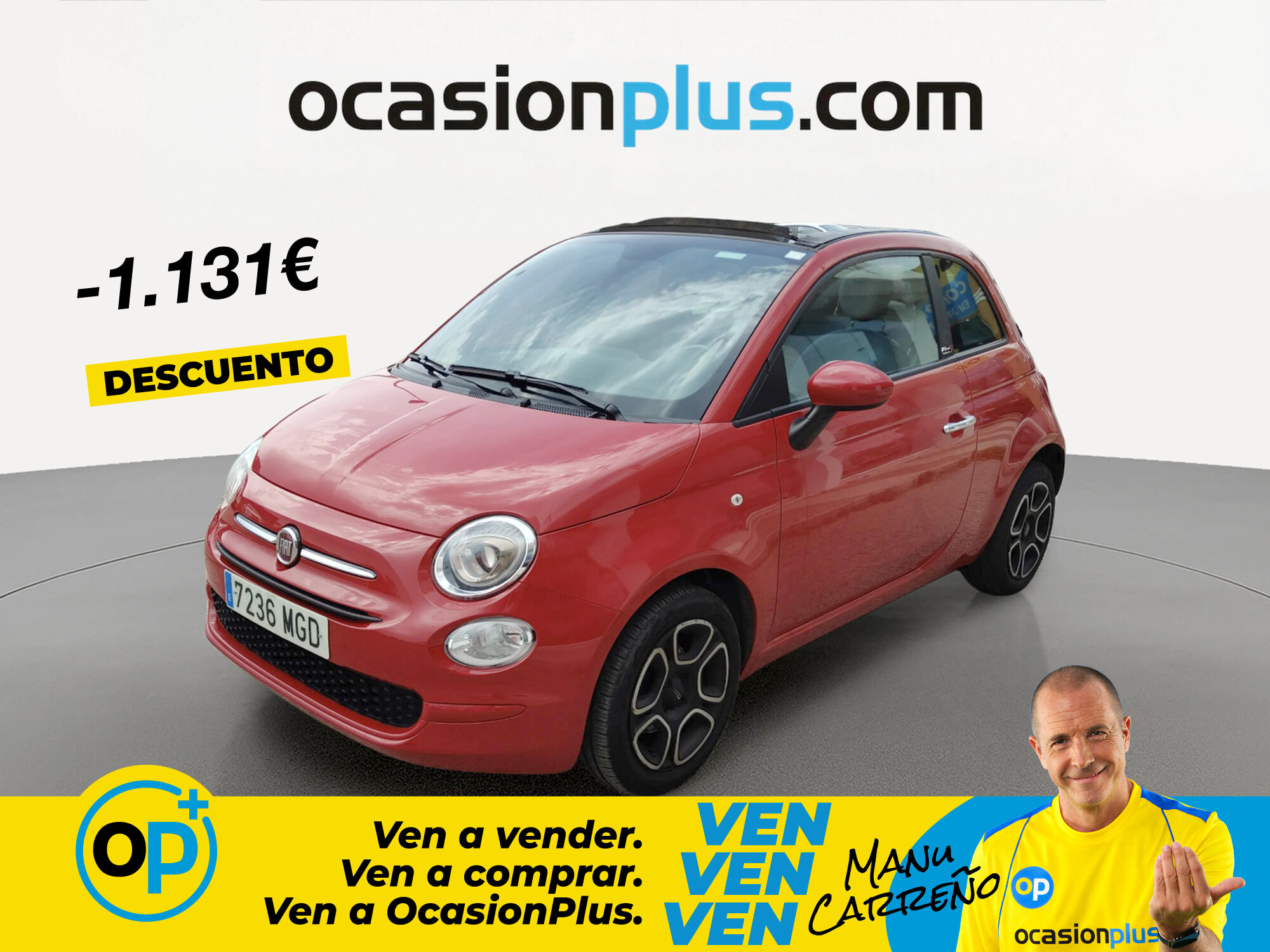 Foto del FIAT 500 C 1.0 GSE S