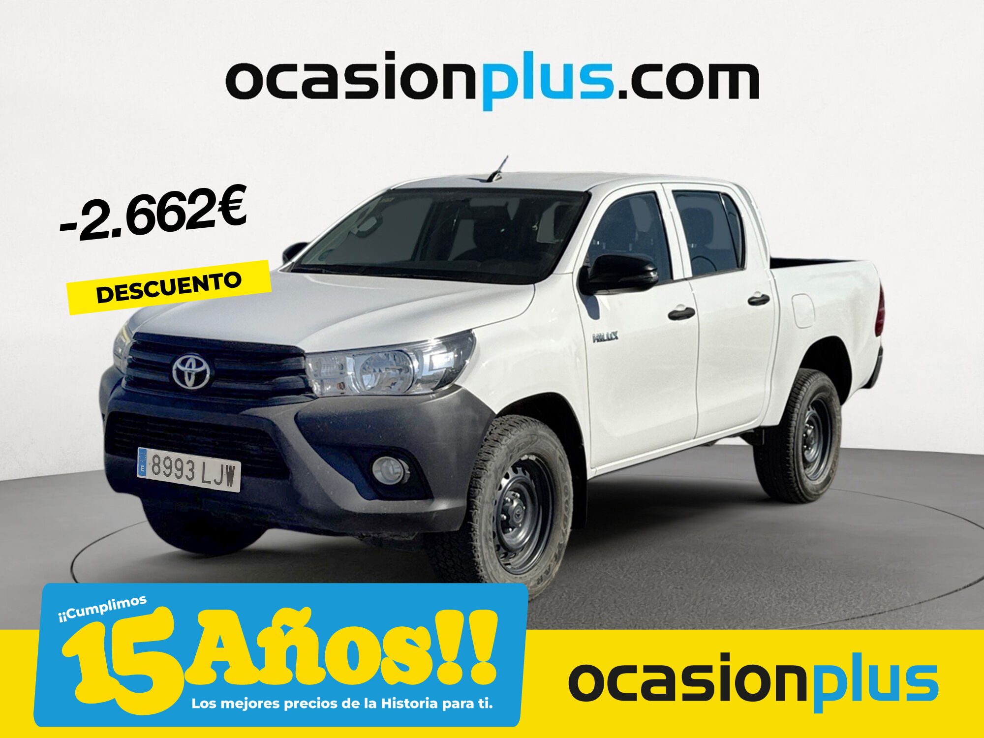 TOYOTA Hilux (2.4 D-4D Doble Cabina GX 110 kW (150 CV)) en Madrid