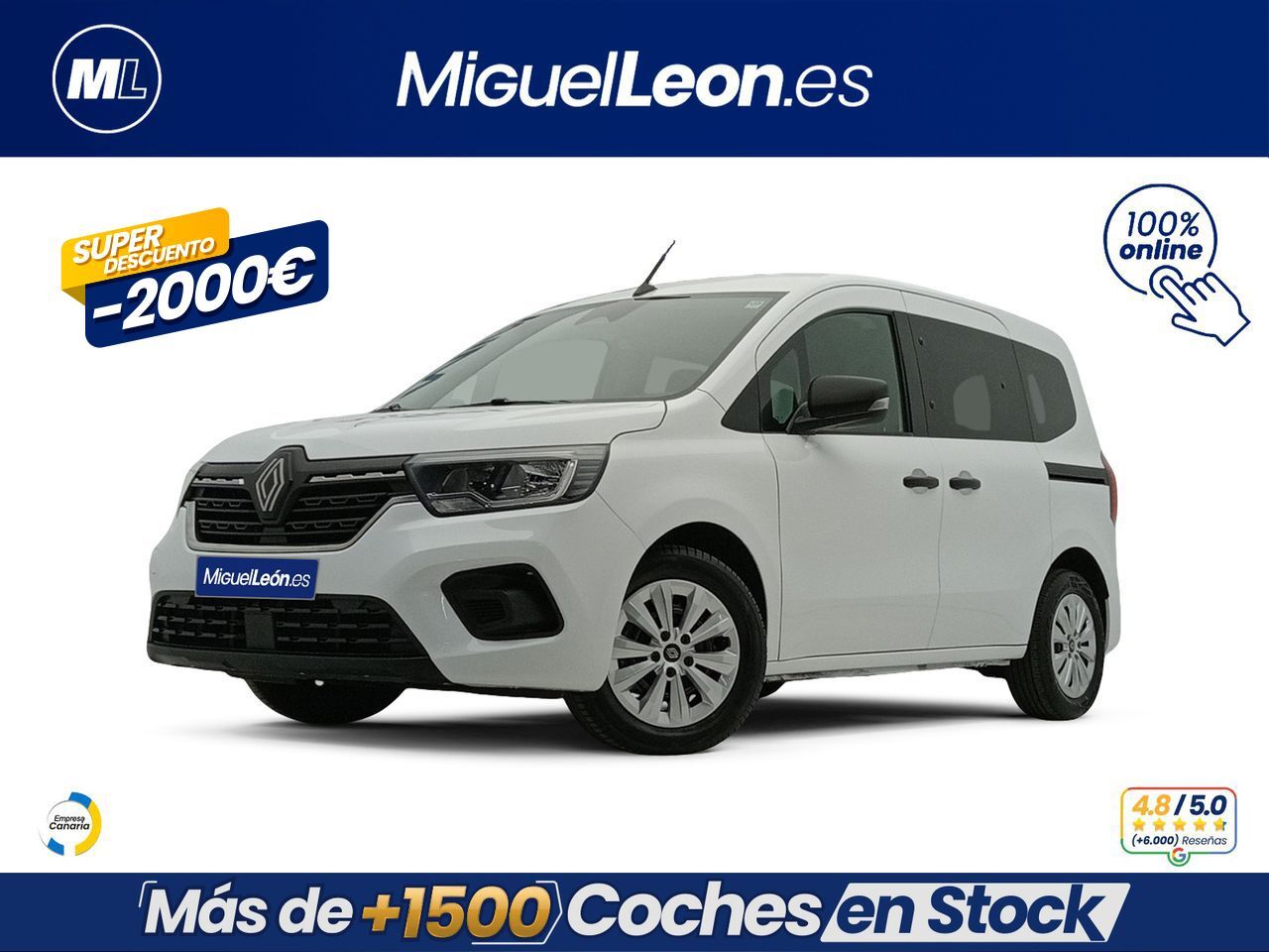 RENAULT Kangoo (1.5 95cv DCI) en Palmas, Las