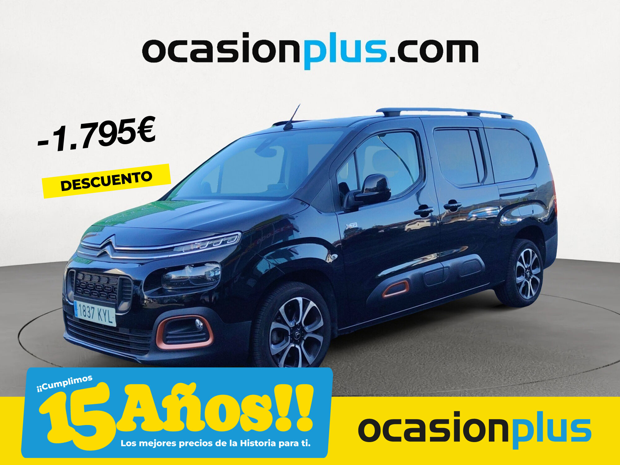 CITROEN Berlingo (BlueHDi 130 S&S Talla XL Shine 96 kW (130 CV)) en Madrid