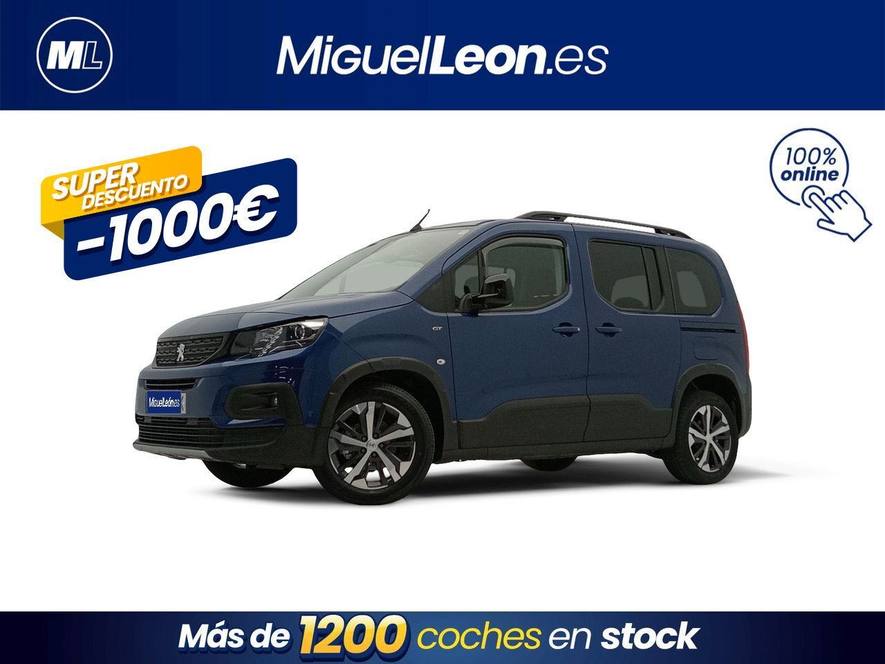 PEUGEOT Rifter (GT Standard BlueHDi 73kW) en Palmas, Las