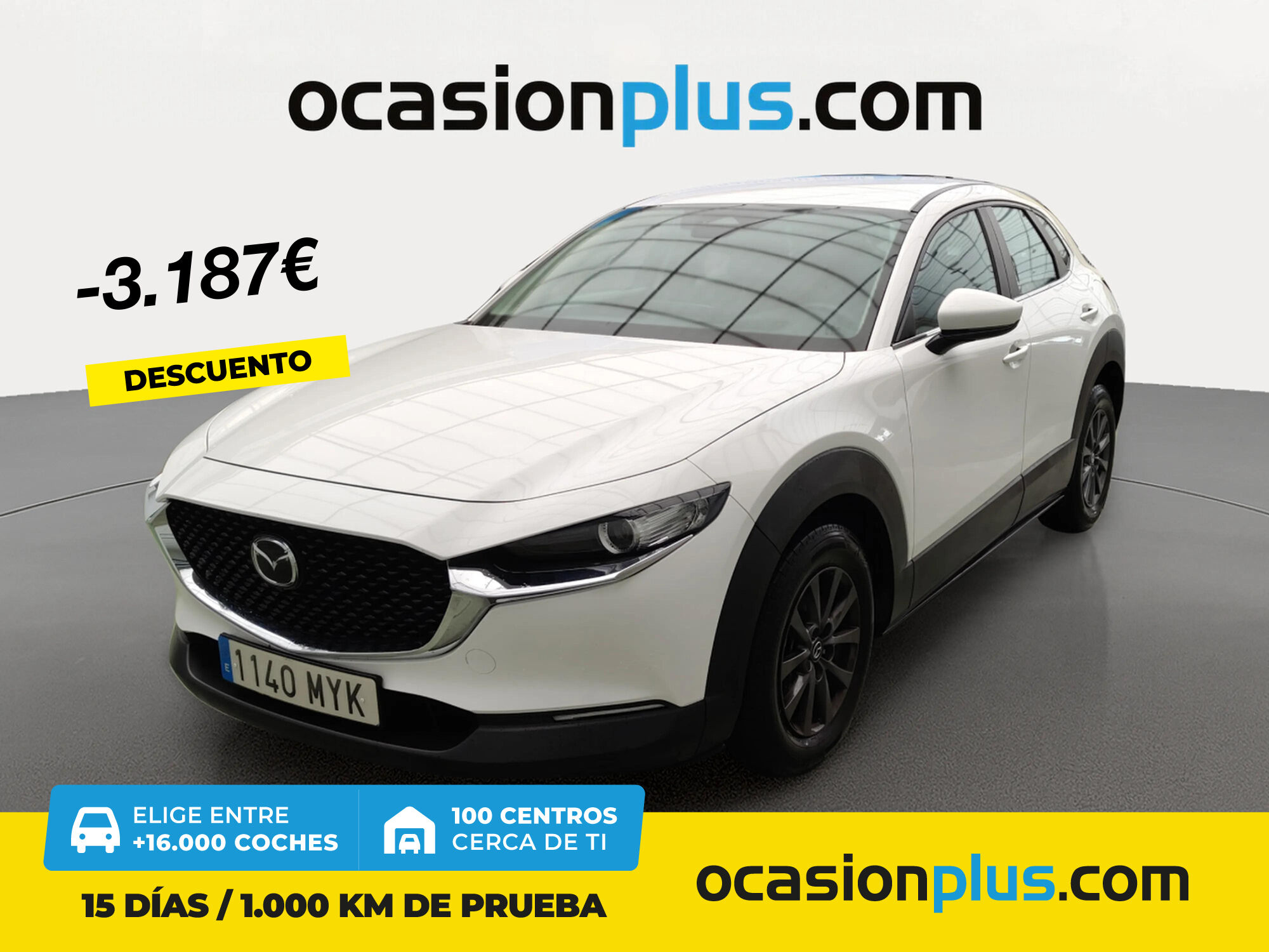 MAZDA CX-30 (2.5 e-Skyactive G MHEV Prime-Line AT 103 kW (140 CV)) en Madri