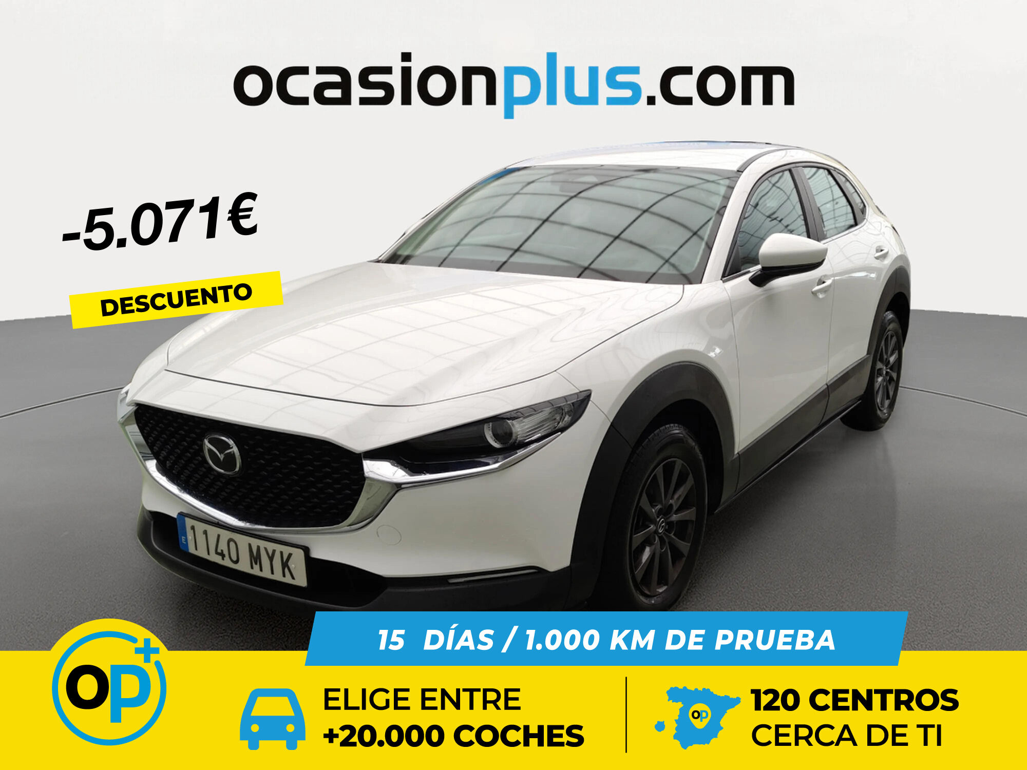 MAZDA CX-30 (2.5 e-Skyactive G MHEV Prime-Line AT 103 kW (140 CV)) en Madri