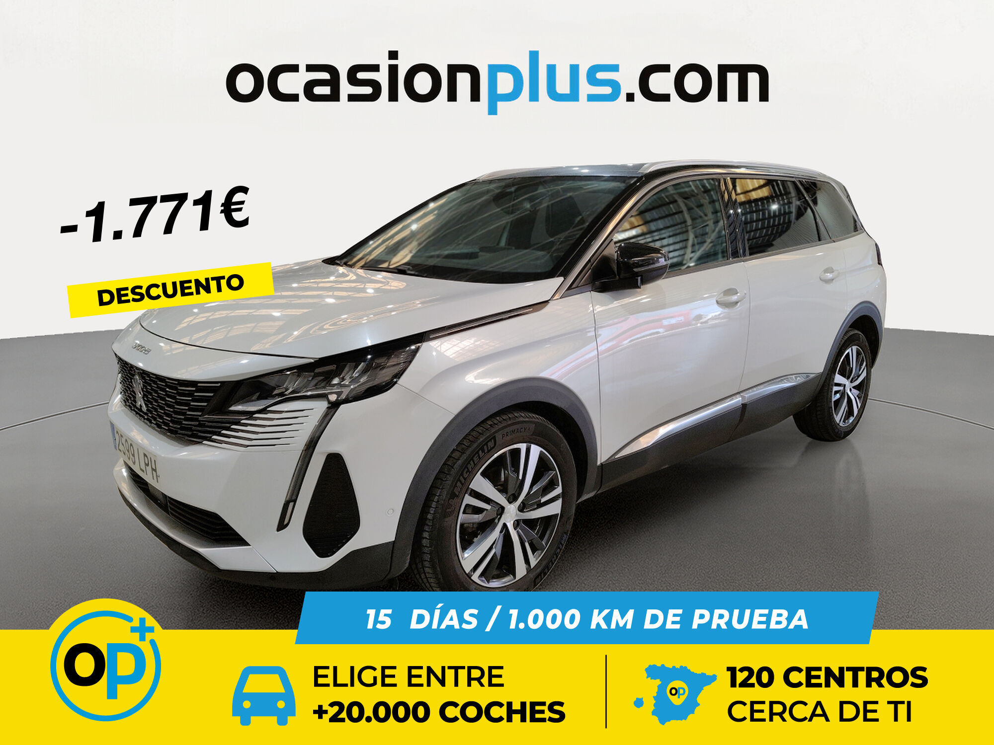 PEUGEOT 5008 (BlueHDI 130 S&S Allure Pack EAT8 96 kW (130 CV)) en Madrid