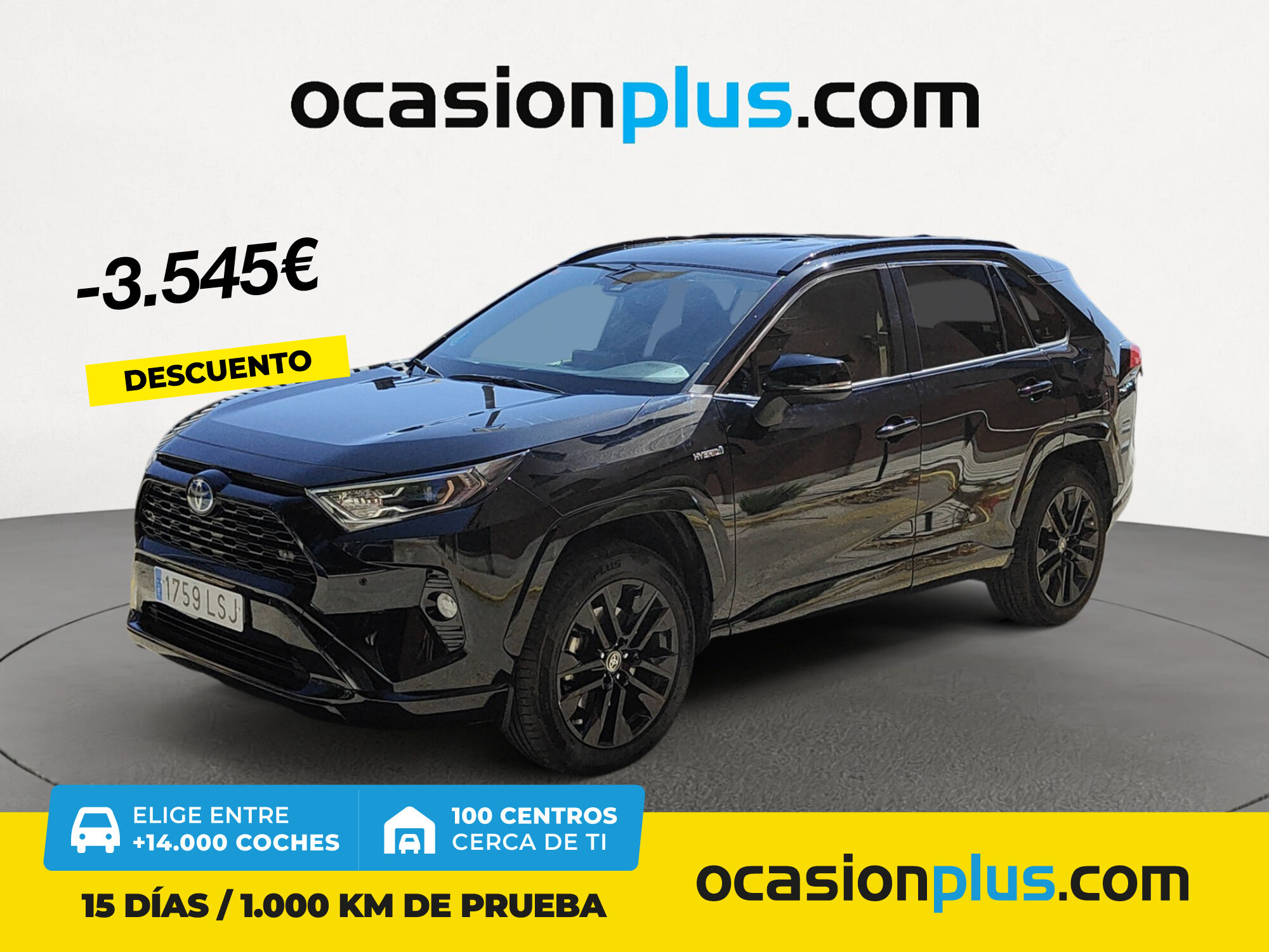 TOYOTA RAV-4 (2.5l hybrid Black Edition 160 kW (218 CV)) en Madrid