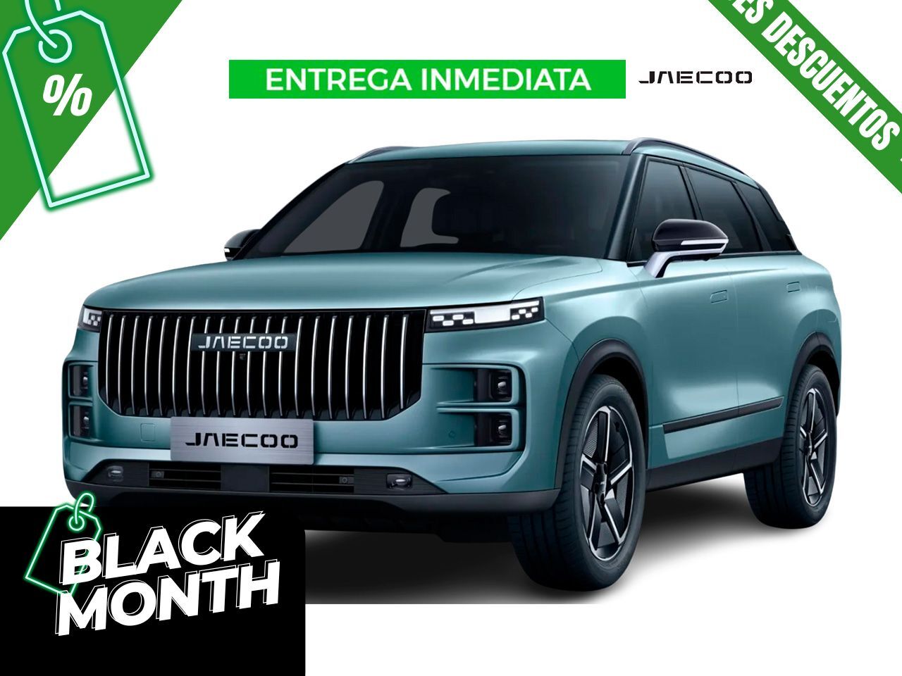 JAECOO 7 (PHEV Select 1.5 TGDI+1DHT 255kW FWD) en Barcelona