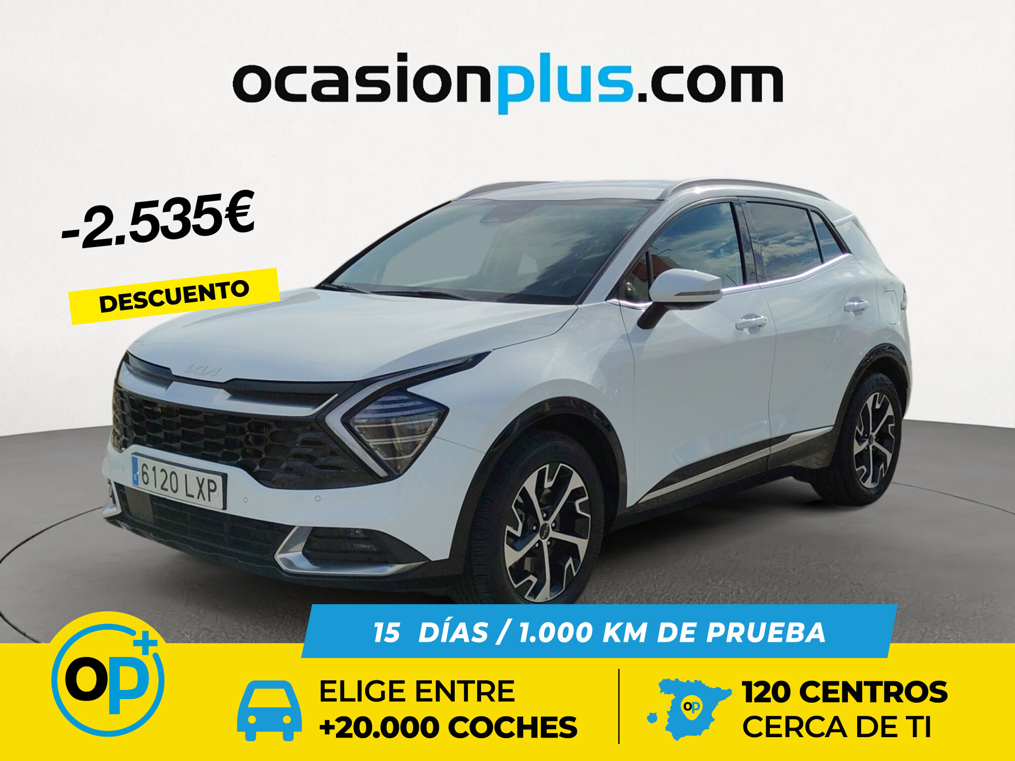 KIA Sportage (1.6 T-GDi HEV Tech 4x4 Auto 171 kW (230 CV)) en Madrid