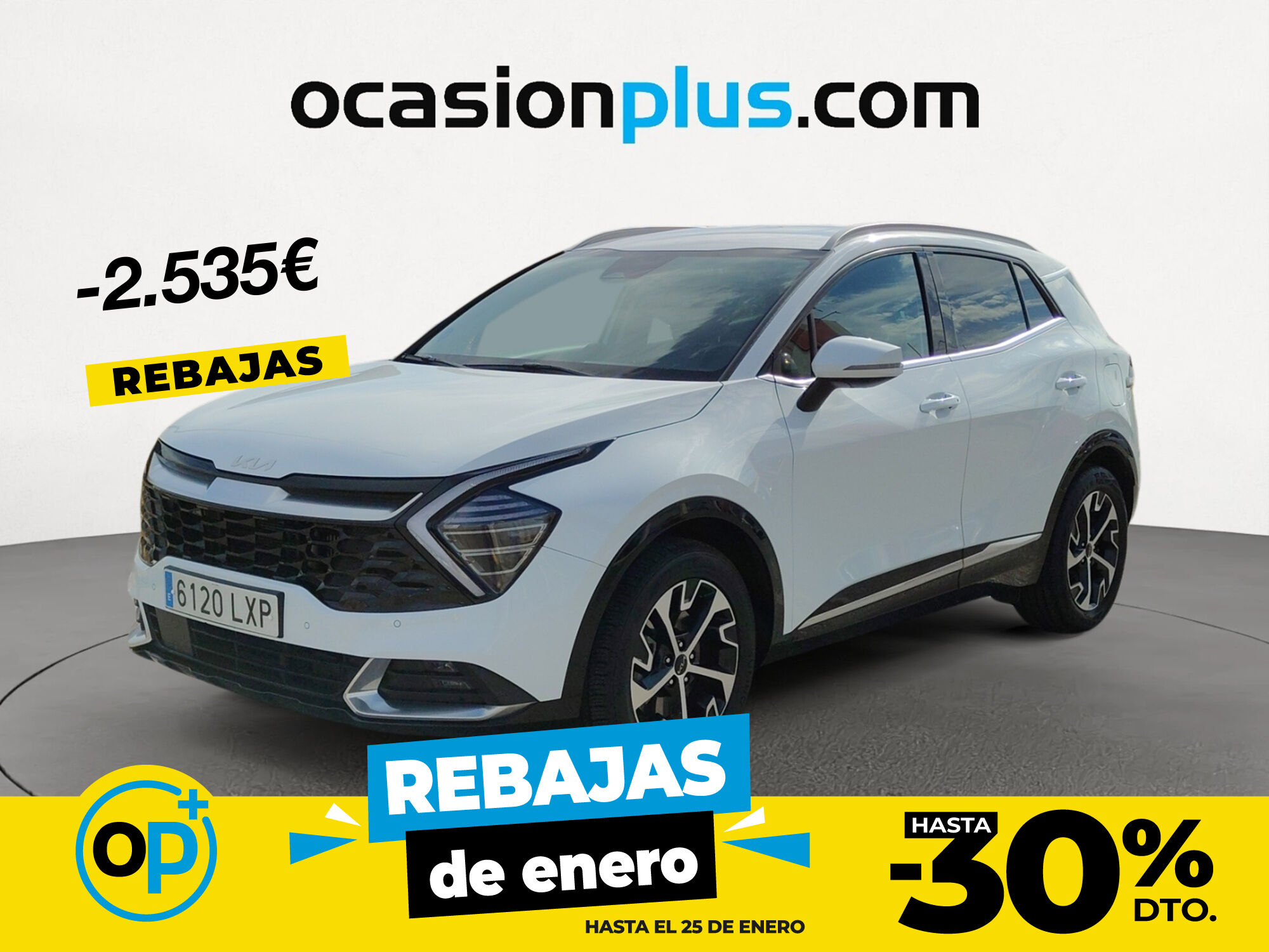 KIA Sportage (1.6 T-GDi HEV Tech 4x4 Auto 171 kW (230 CV)) en Madrid