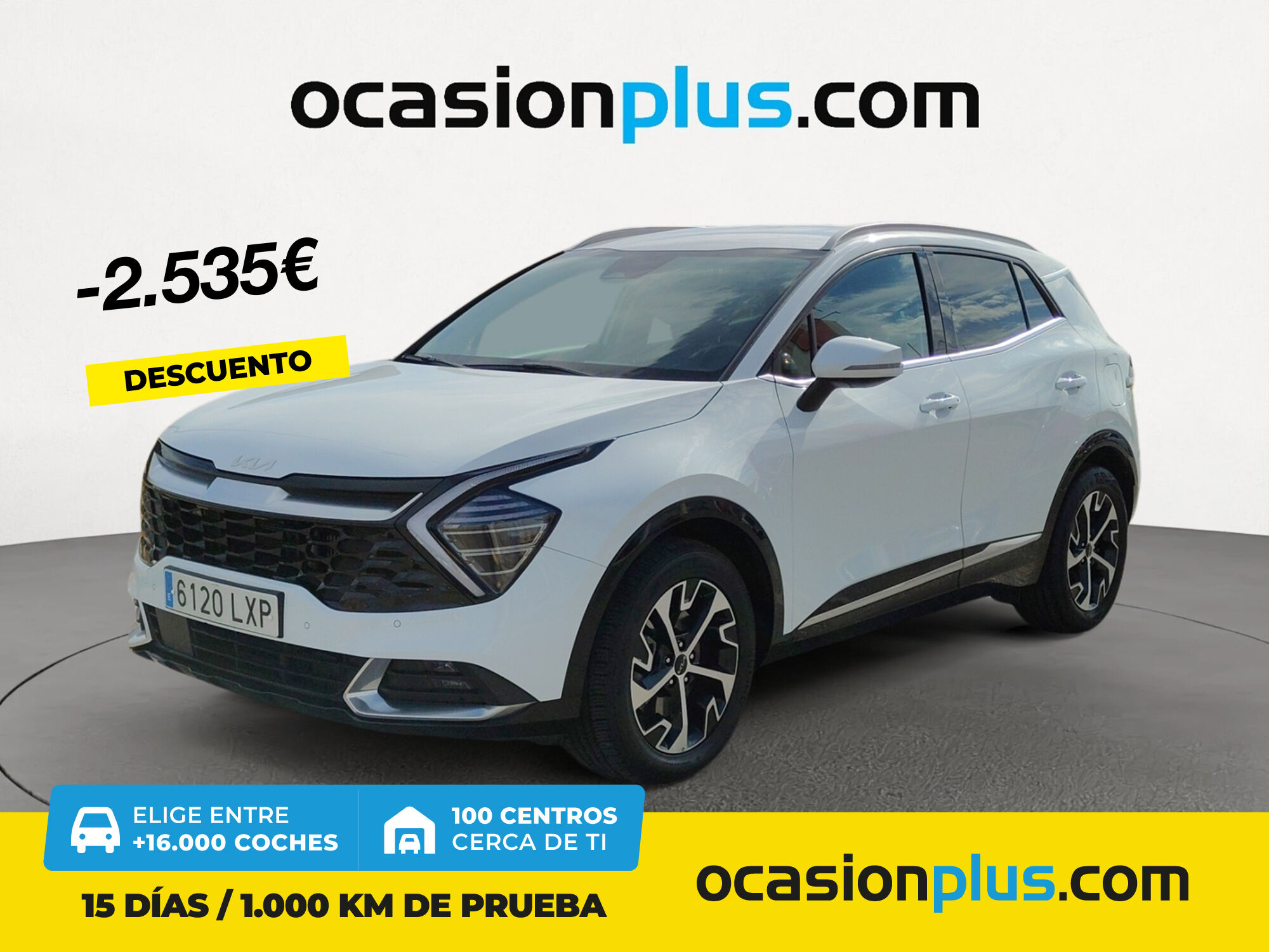 KIA Sportage (1.6 T-GDi HEV Tech 4x4 Auto 171 kW (230 CV)) en Madrid