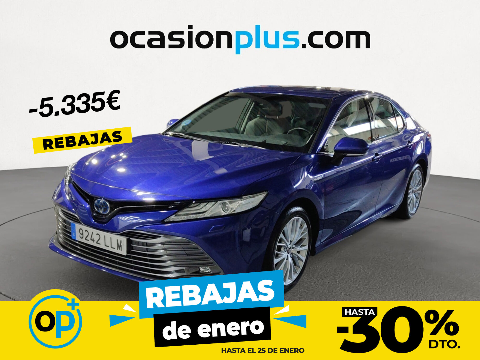 TOYOTA Camry (2.5 220H Luxury 160 kW (218 CV)) en Madrid