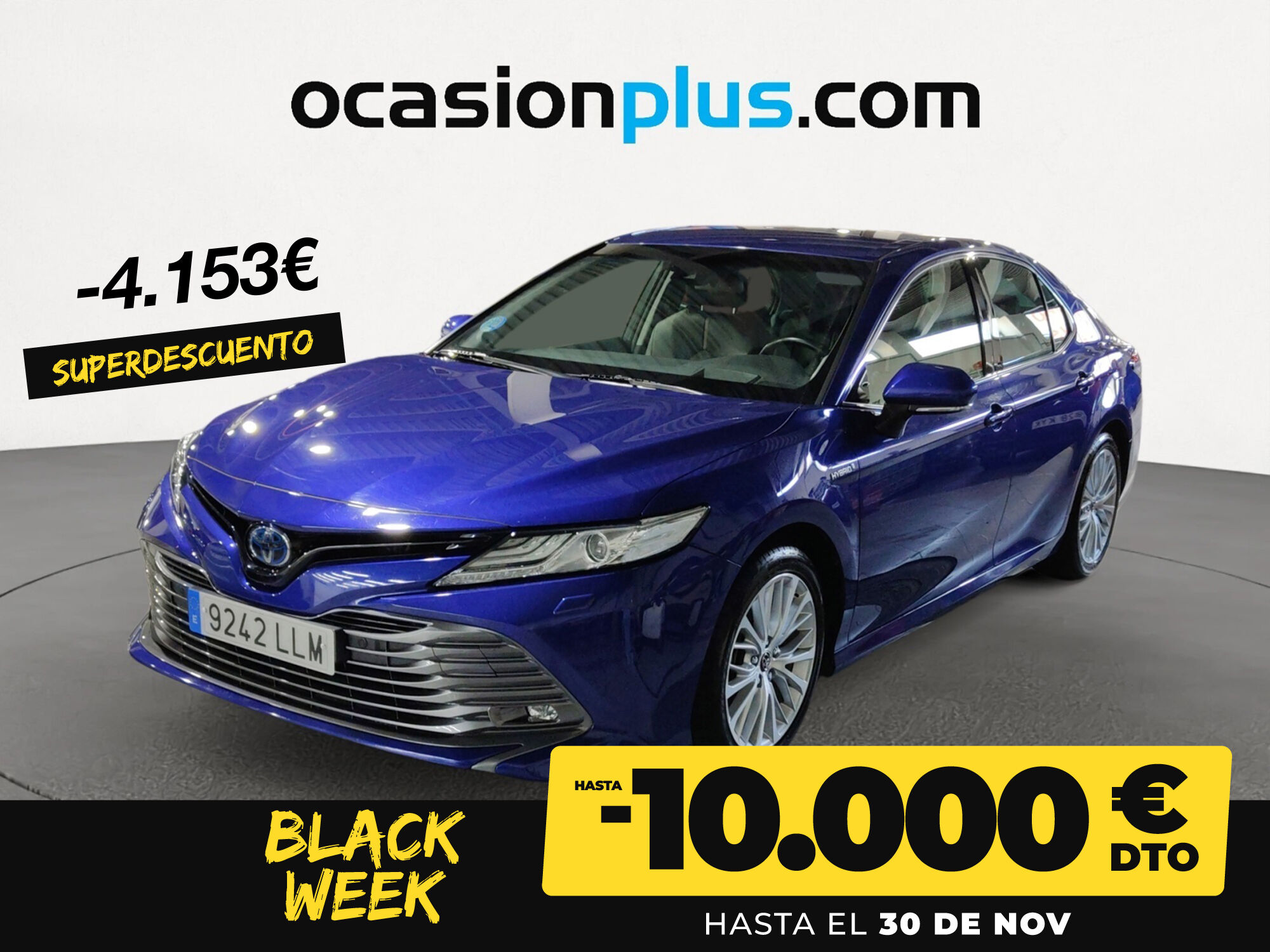TOYOTA Camry (2.5 220H Luxury 160 kW (218 CV)) en Madrid