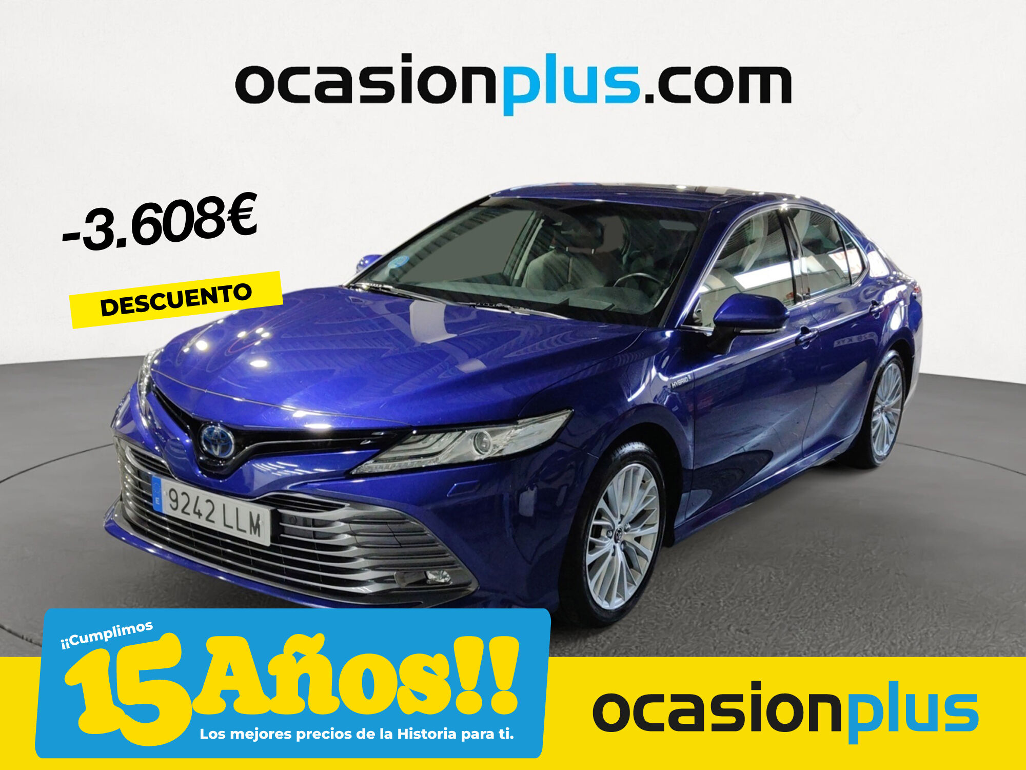 TOYOTA Camry (2.5 220H Luxury 160 kW (218 CV)) en Madrid