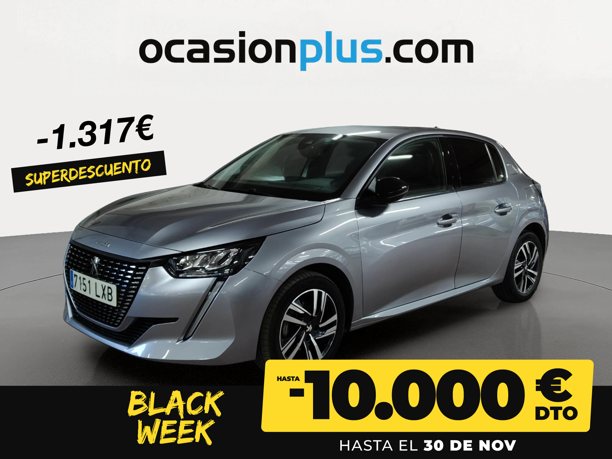 PEUGEOT 208 (BlueHDi 100 Allure 73 kW (100 CV)) en Madrid