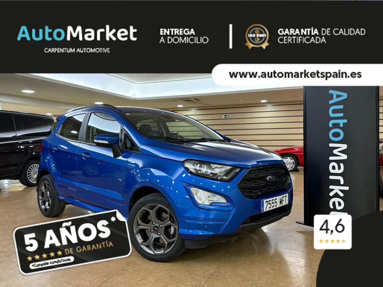 FORD EcoSport (1.0T ECOBOOST 92KW (125CV) S&S ST LINE) en Lugo