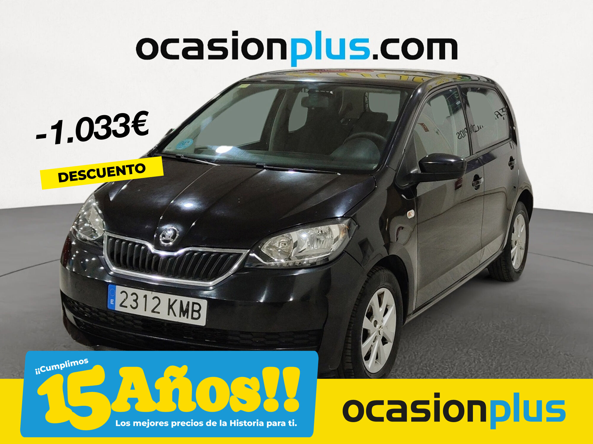 SKODA Citigo (1.0 MPI Ambition 44 kW (60 CV)) en Madrid