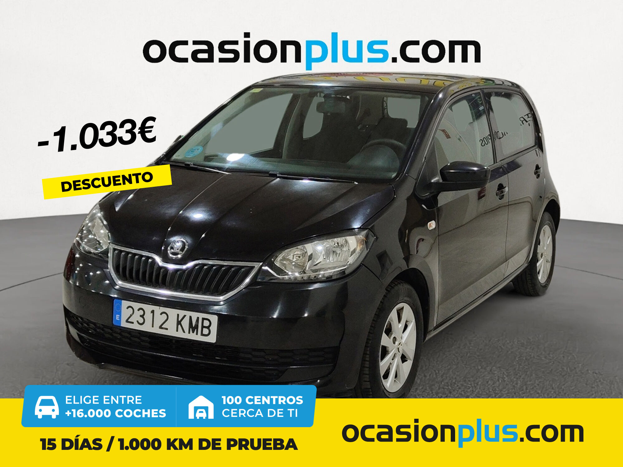 SKODA Citigo (1.0 MPI Ambition 44 kW (60 CV)) en Madrid
