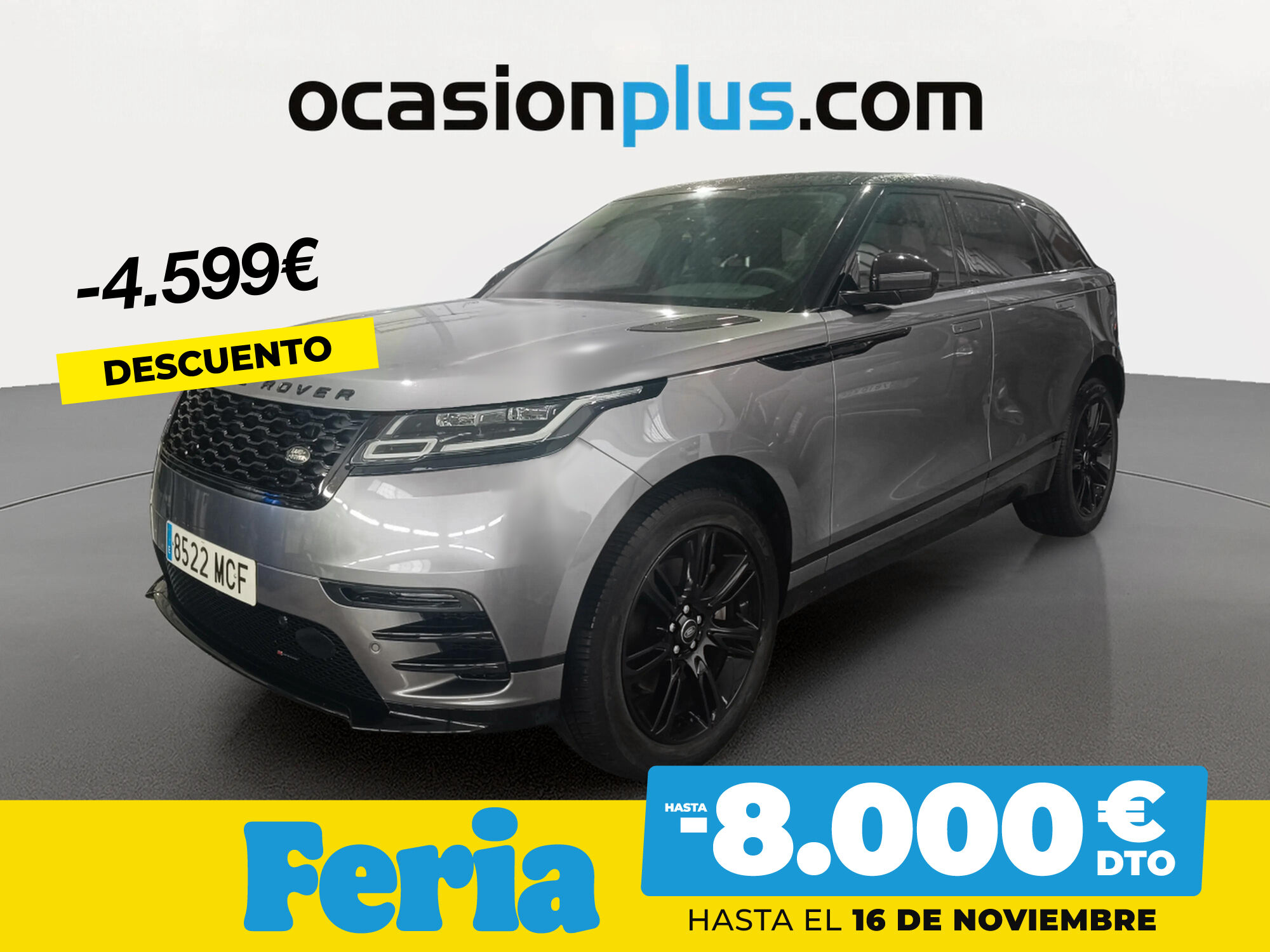 LAND ROVER Range Rover Velar (2.0 I4 R-Dynamic S 4WD Auto 150 kW (204 CV)) 