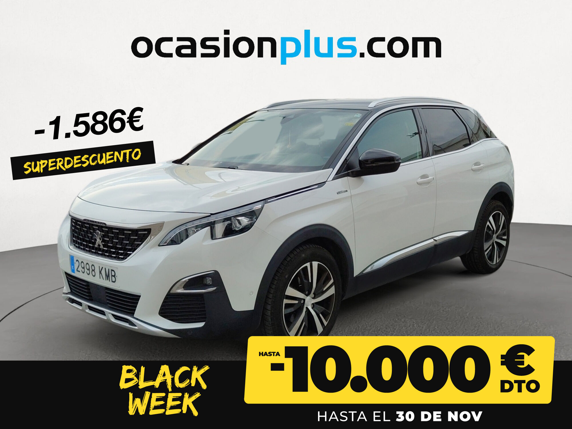 PEUGEOT 3008 (BlueHDI 130 S&S GT Line 96 kW (130 CV)) en Madrid