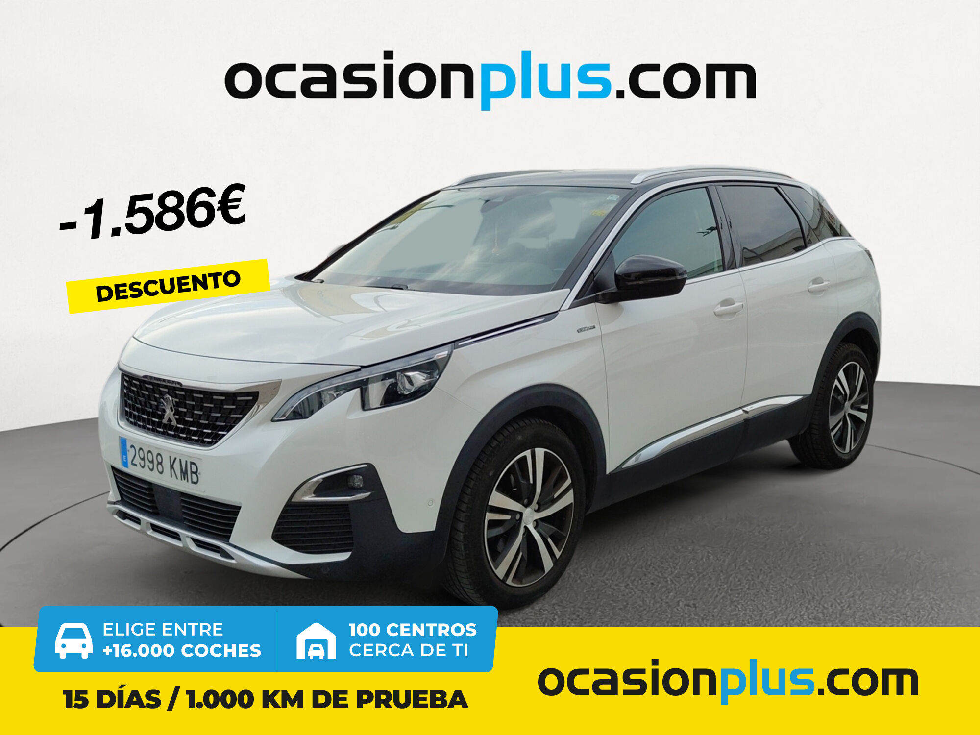 PEUGEOT 3008 (BlueHDI 130 S&S GT Line 96 kW (130 CV)) en Madrid