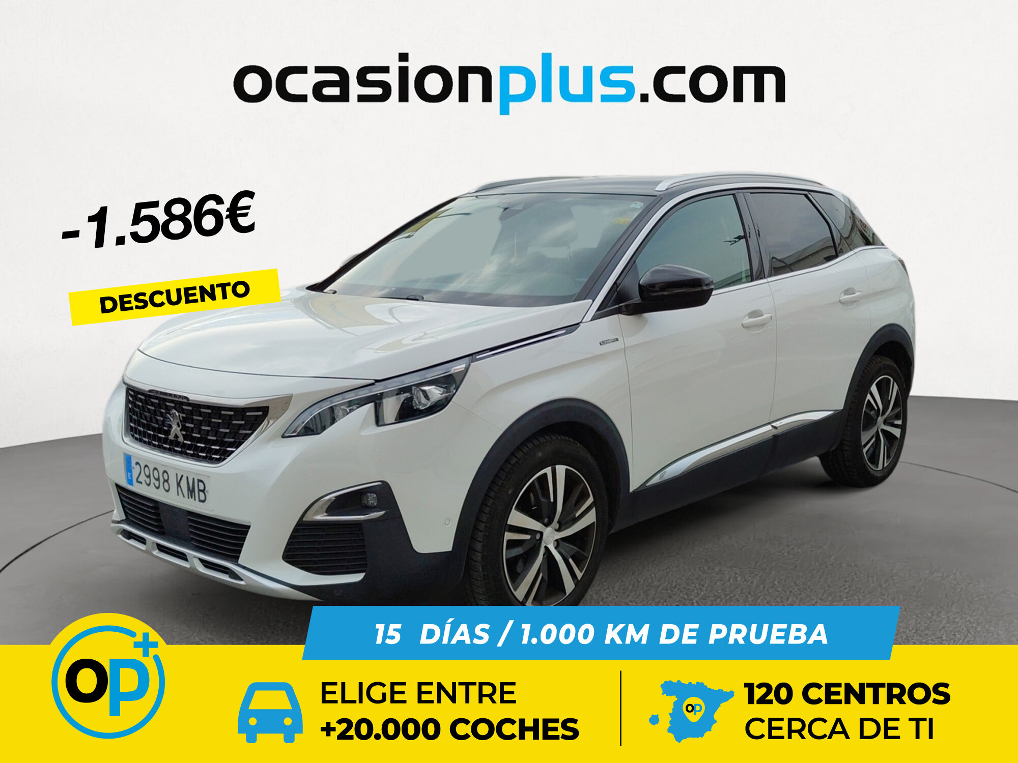 PEUGEOT 3008 (BlueHDI 130 S&S GT Line 96 kW (130 CV)) en Madrid