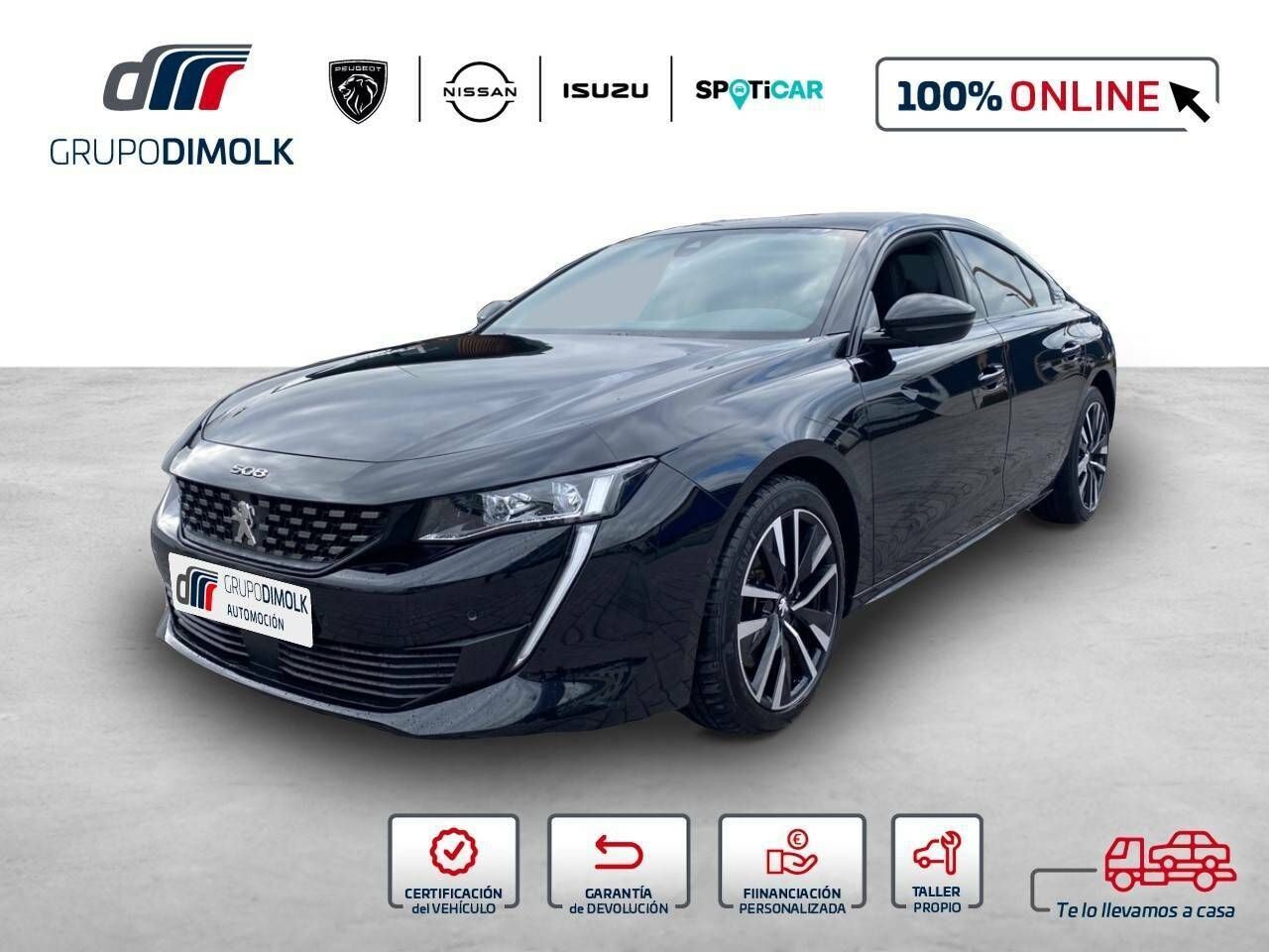 PEUGEOT 508 (5P HYBRID 225 e-EAT8 GT) en Coruña, A