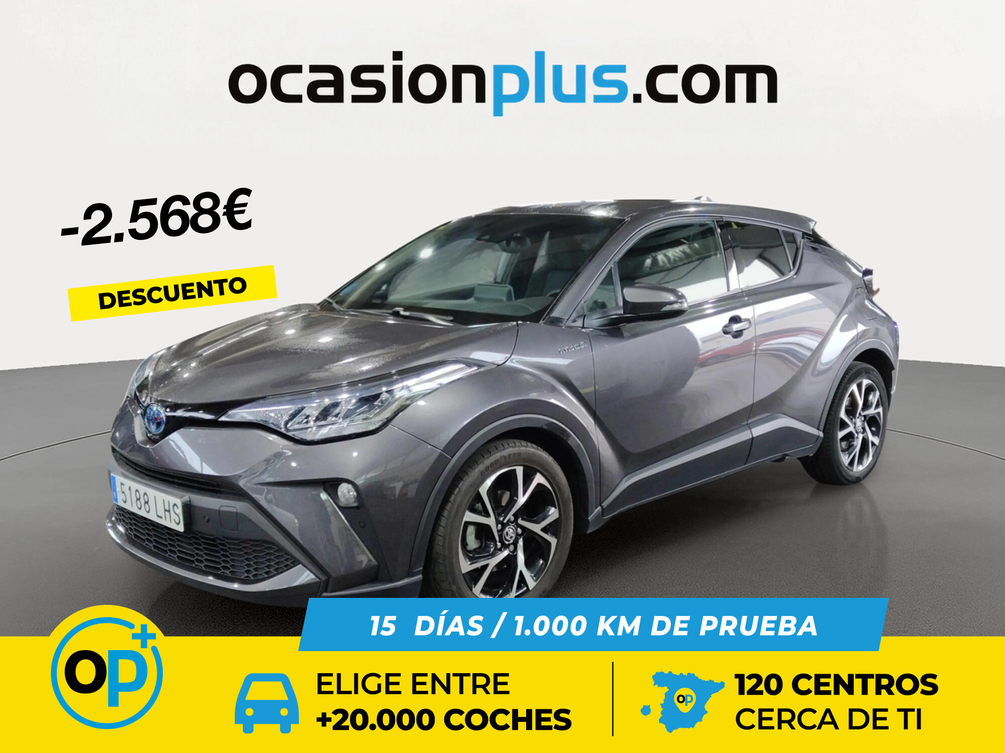 TOYOTA C-HR (1.8 125H Advance 90 kW (122 CV)) en Madrid