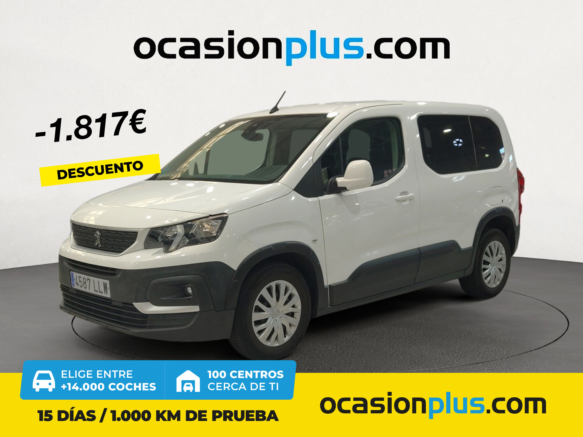 PEUGEOT Rifter (BlueHDi 100 Access Standard 73 kW (100 CV)) en Madrid