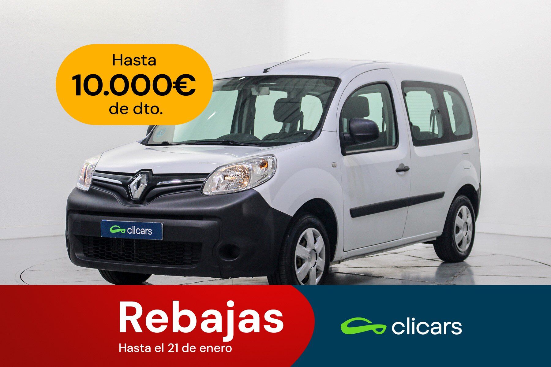 RENAULT Kangoo (Kangoo Combi 1.5dCi Profesional N1 55kW) en Madrid