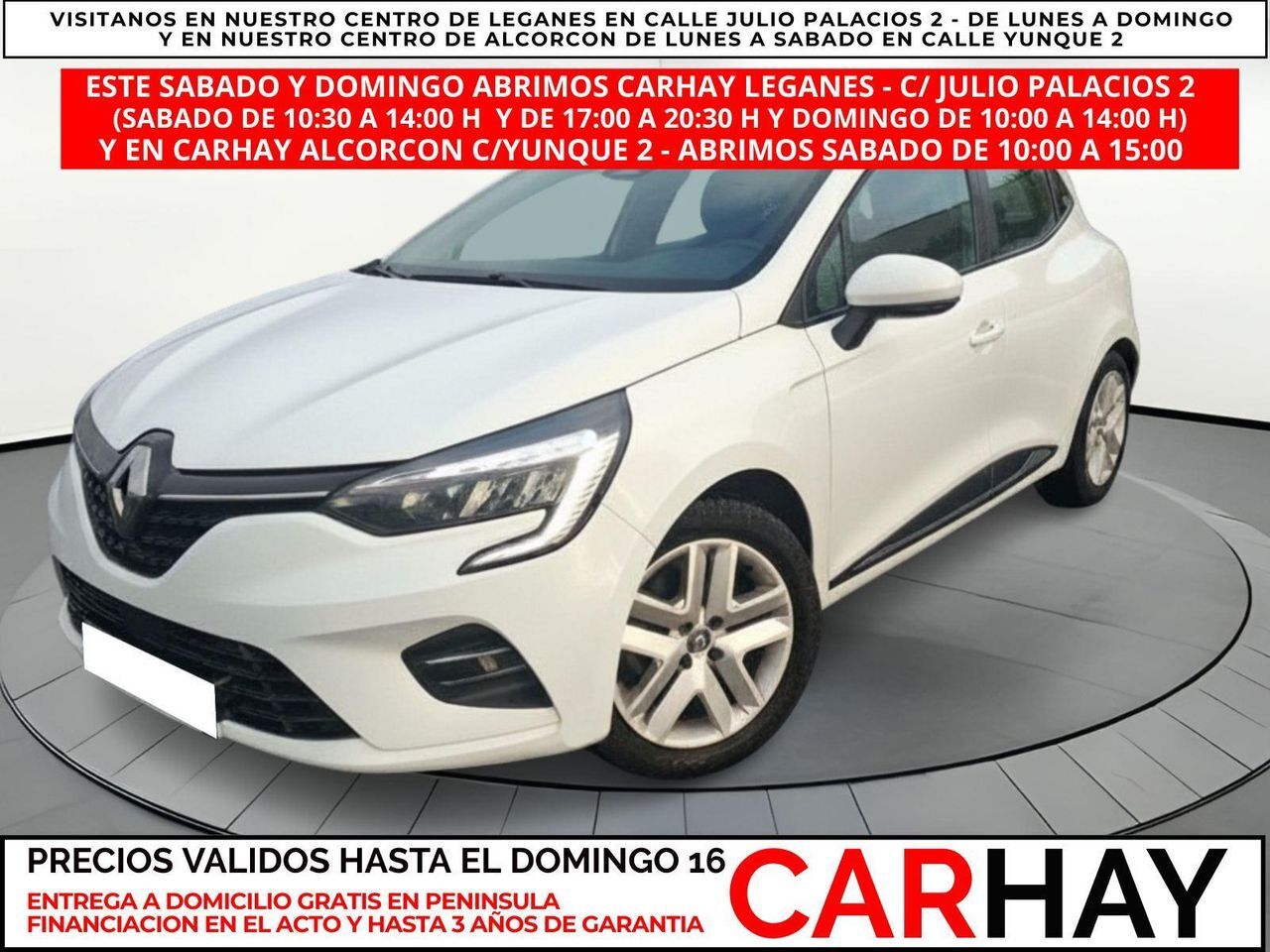 RENAULT Clio (1.6 E-Tech 140ch Business) en Madrid