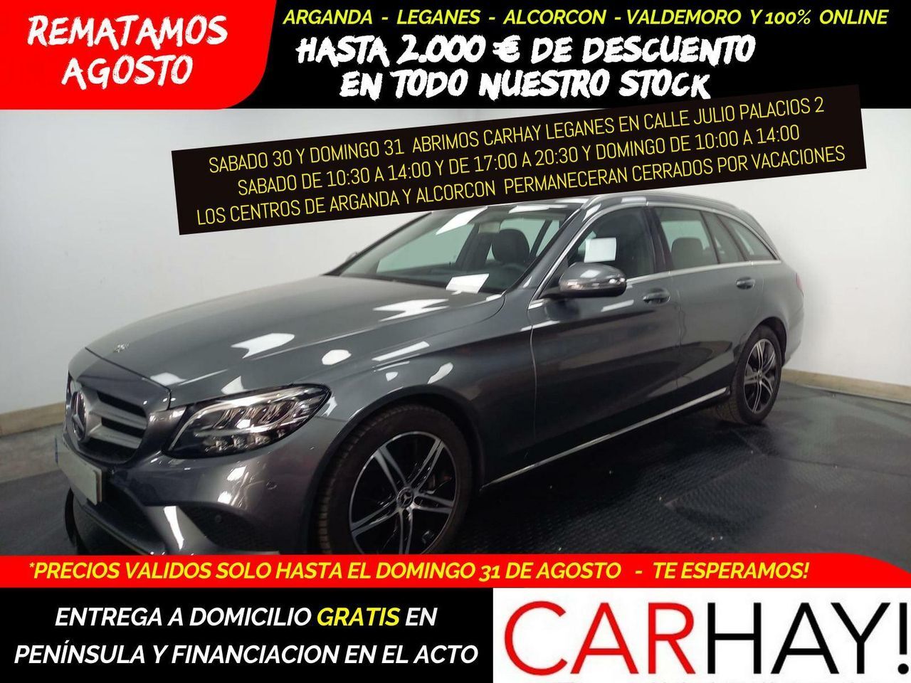 MERCEDES Clase C (200 D BUSINESS SOLUTION AVANTGARDE) en Madrid