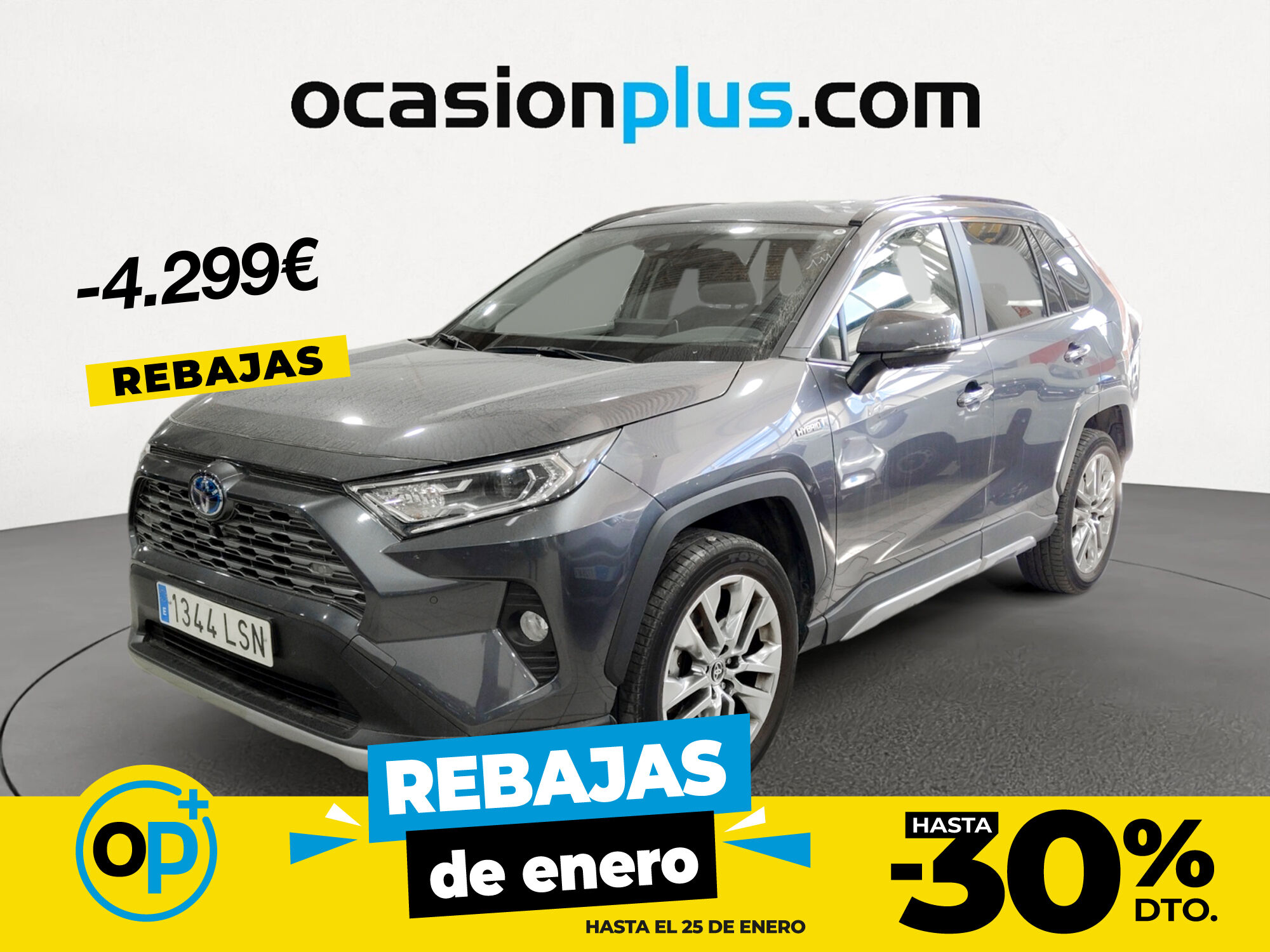 TOYOTA RAV-4 (2.5l hybrid Luxury 160 kW (218 CV)) en Madrid