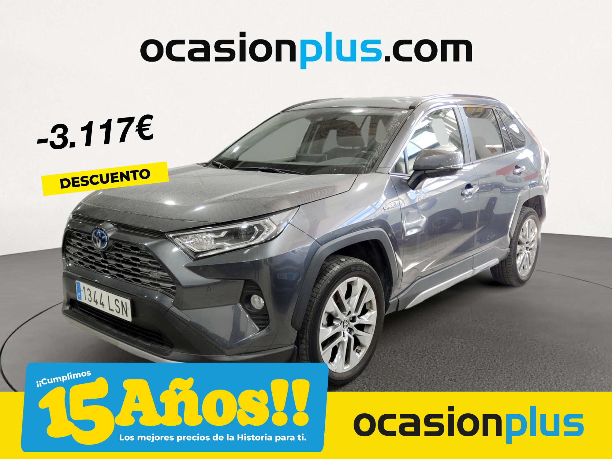 TOYOTA RAV-4 (2.5l hybrid Luxury 160 kW (218 CV)) en Madrid