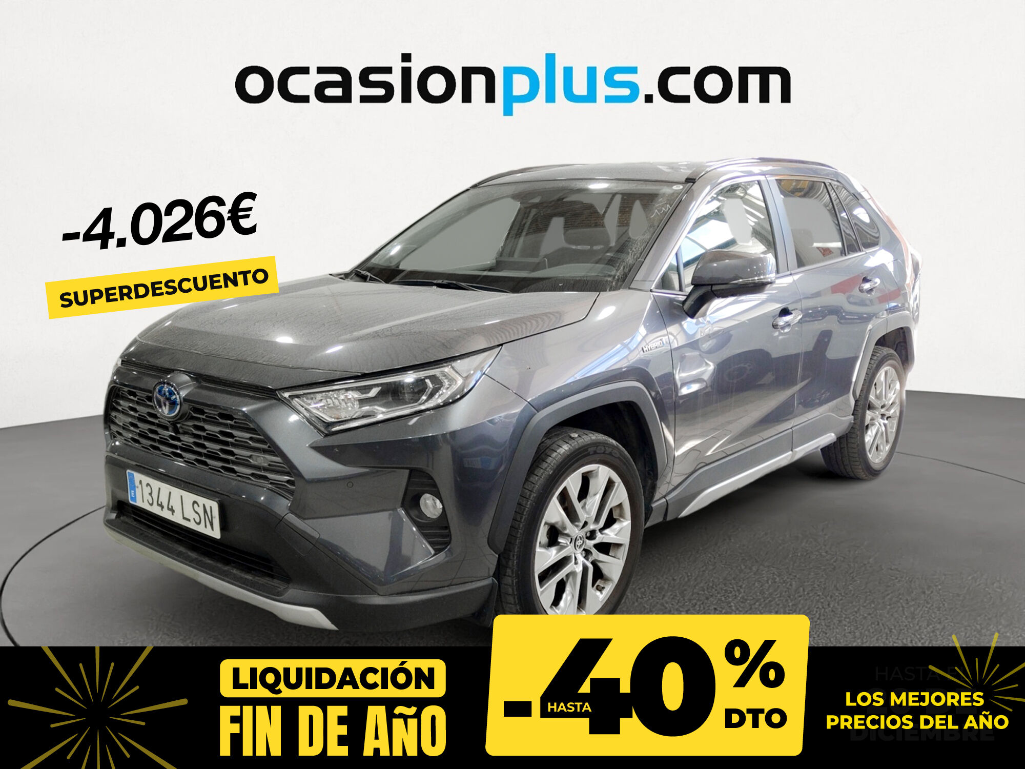 TOYOTA RAV-4 (2.5l hybrid Luxury 160 kW (218 CV)) en Madrid