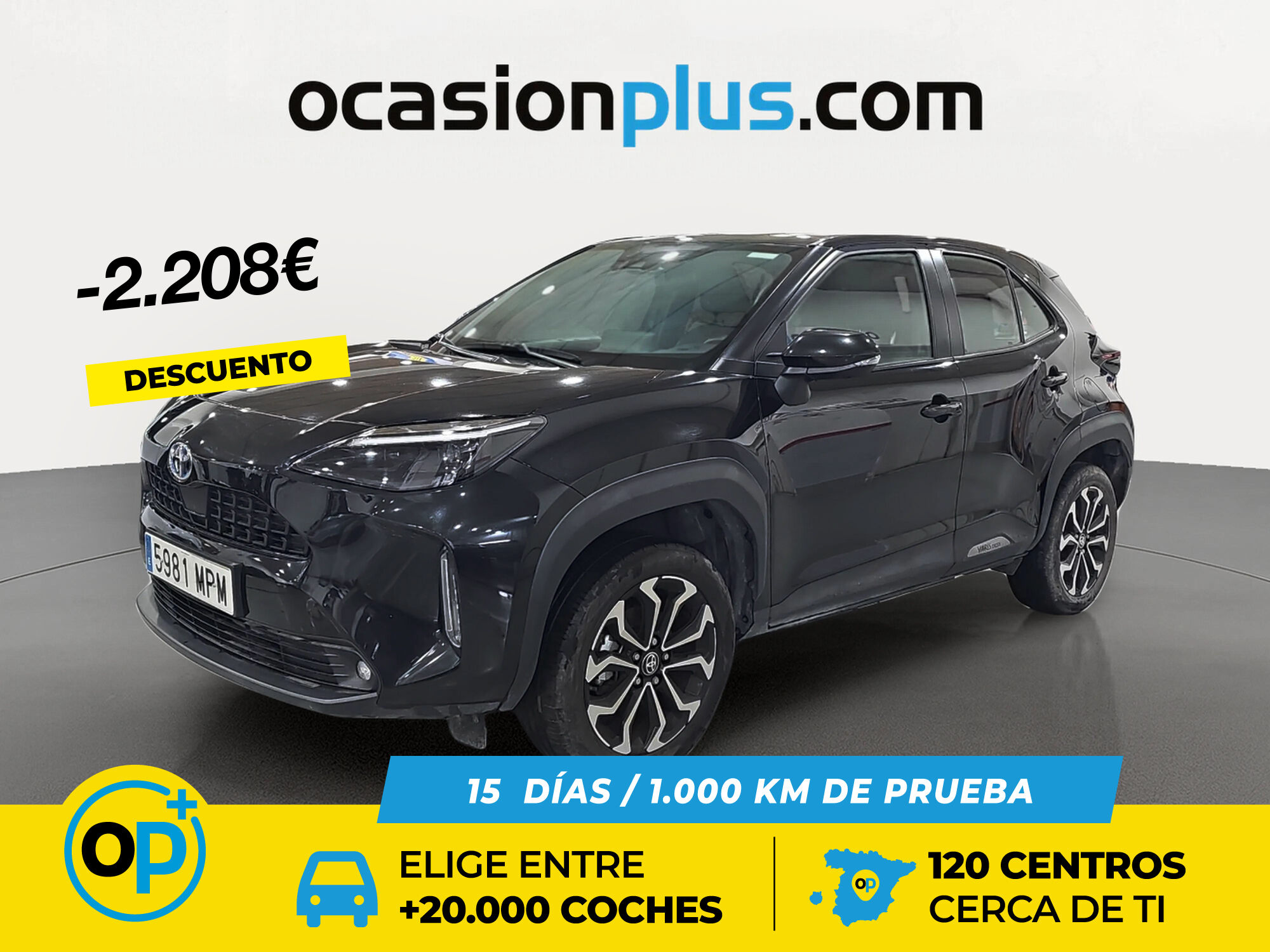 TOYOTA Yaris Cross (120H Active Tech 85 kW (116 CV)) en Madrid