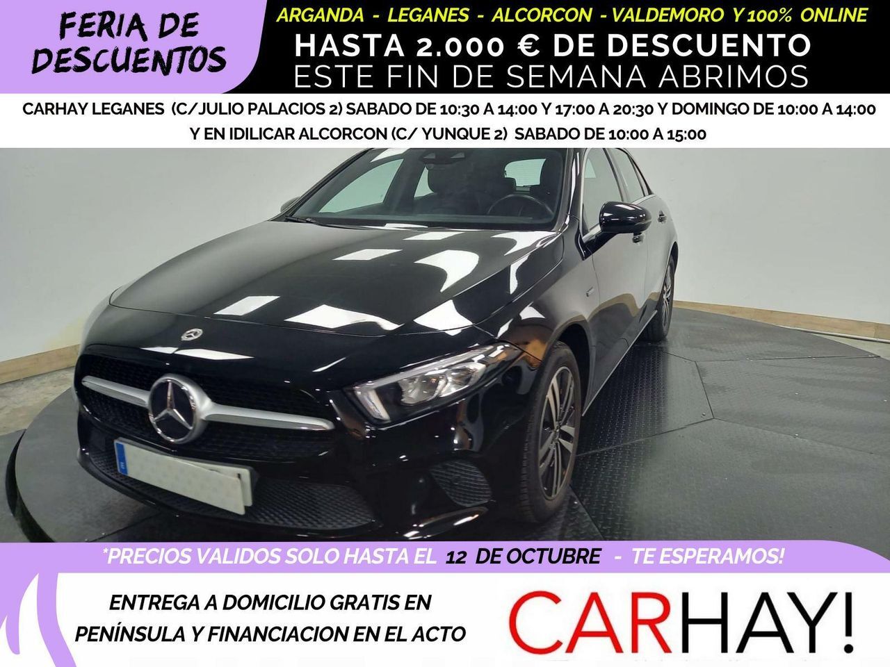MERCEDES Clase A (A 250 E PHEV BUSINESS SOLUTION) en Madrid